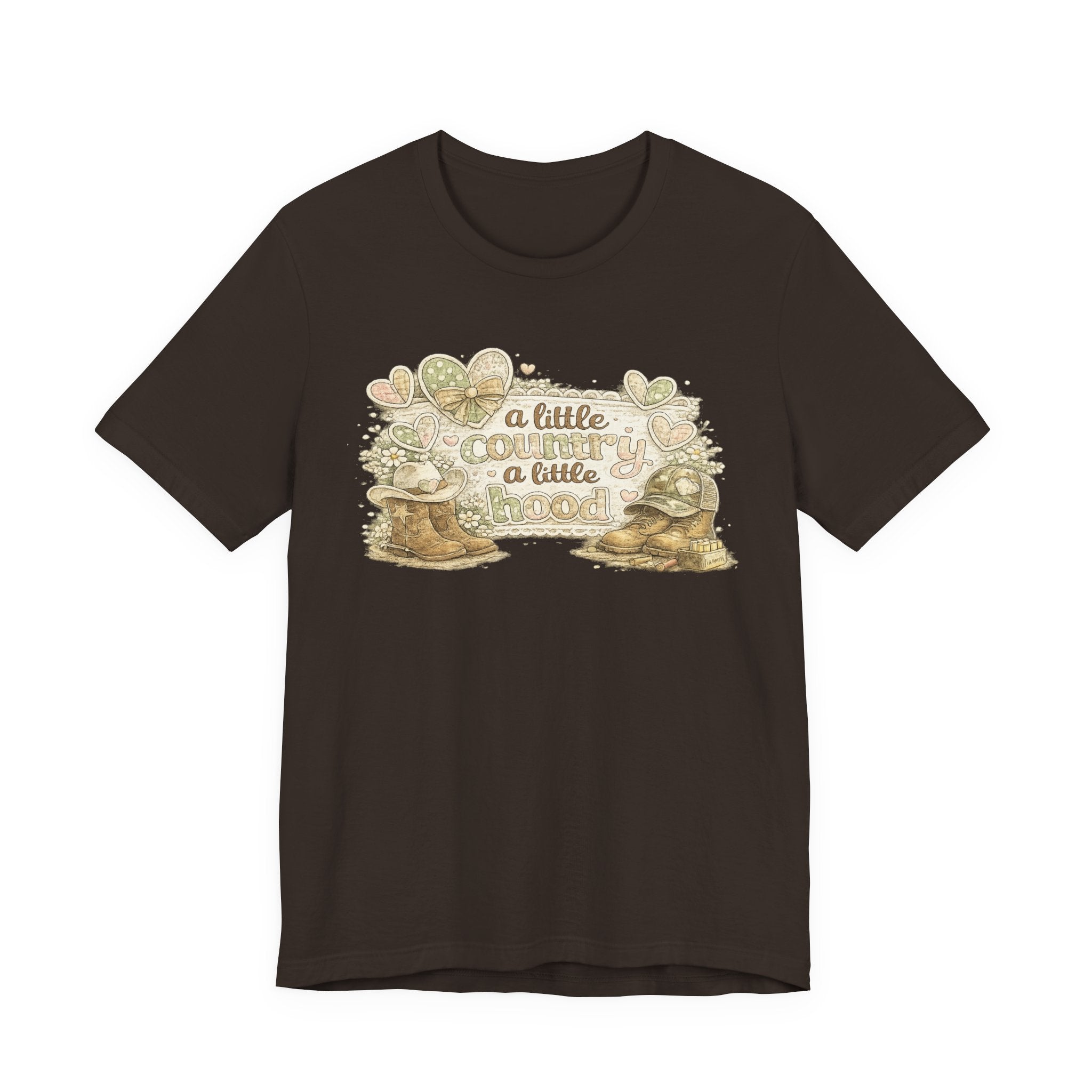 A Little Country A Little Hood — Funny Women's Graphic Tee