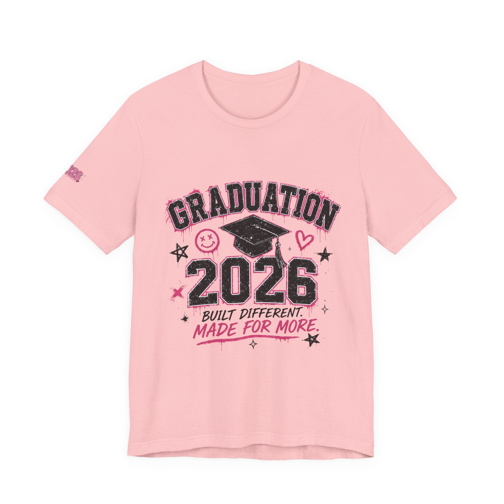 Class of 2026 Senior T-Shirt — “On Wednesdays We Wear Pink” So Fetch Graduation Tee