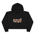Probably Anxious Crop Hoodie — Cute Pastel Mental Health Graphic Hoodie