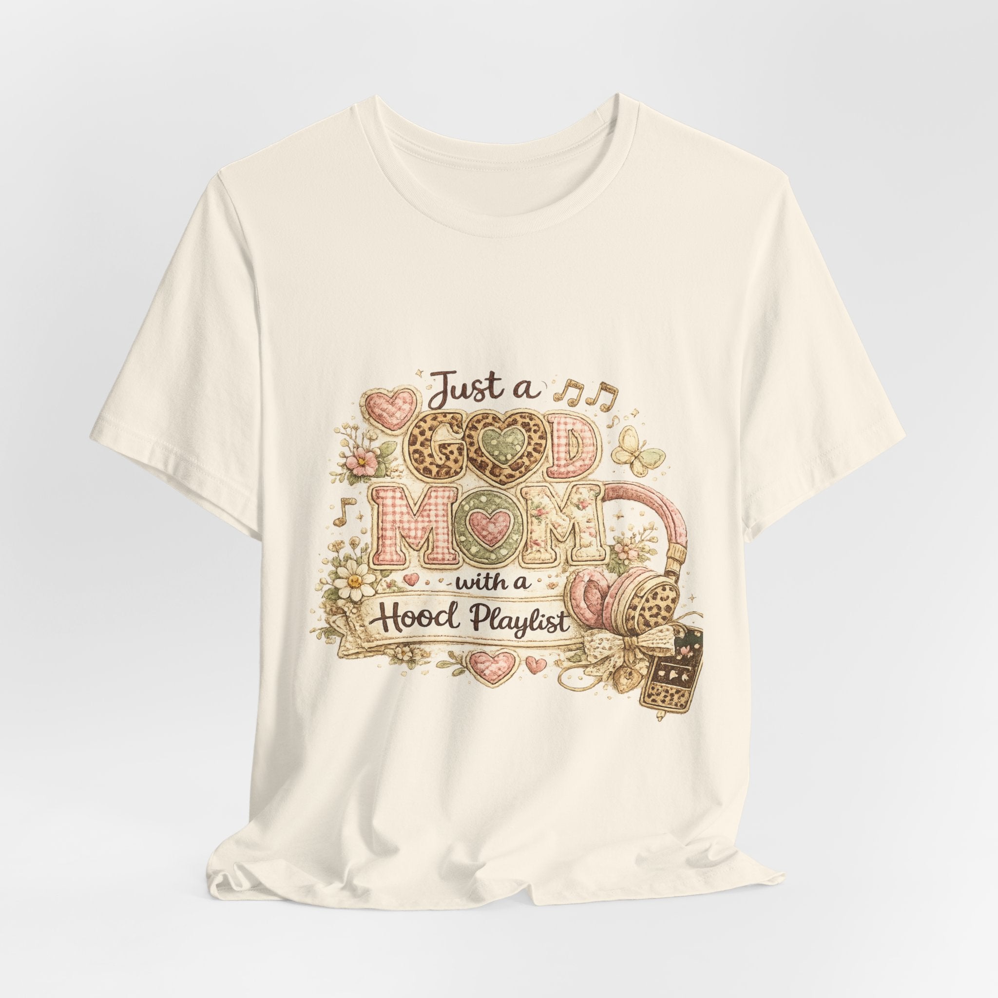 Just a Good Mom with a Hood Playlist — Funny Women's Mom Tee