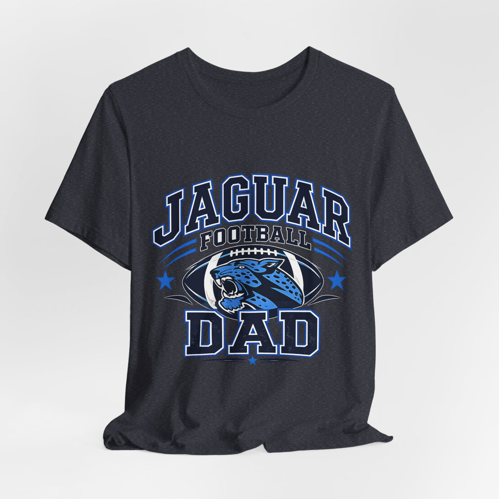 Jaguar Football Dad — Proud School Football Parent Graphic Tee