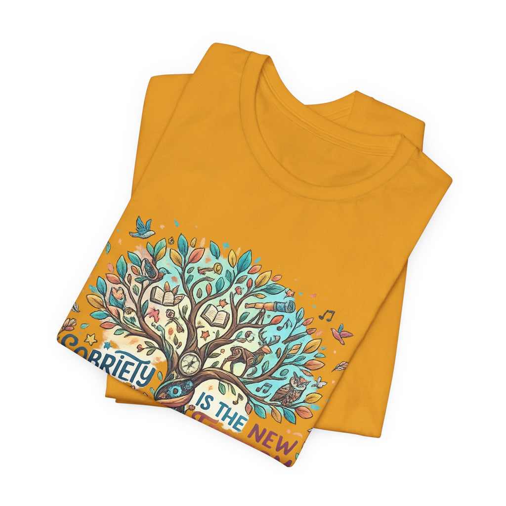 Sobriety Is the New Freedom — Inspirational Women's Graphic Tee