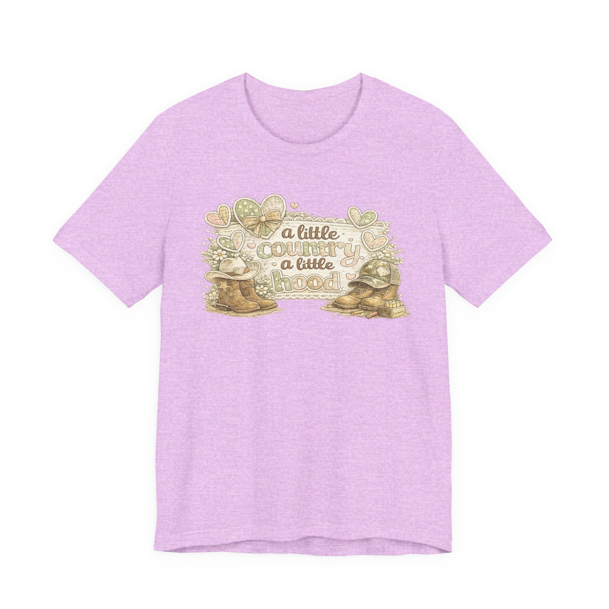 A Little Country A Little Hood — Funny Women's Graphic Tee