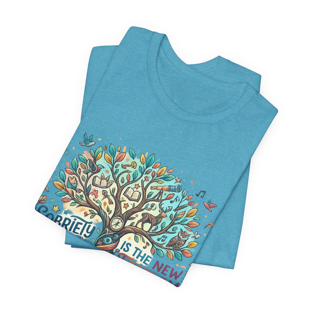 Sobriety Is the New Freedom — Inspirational Women's Graphic Tee