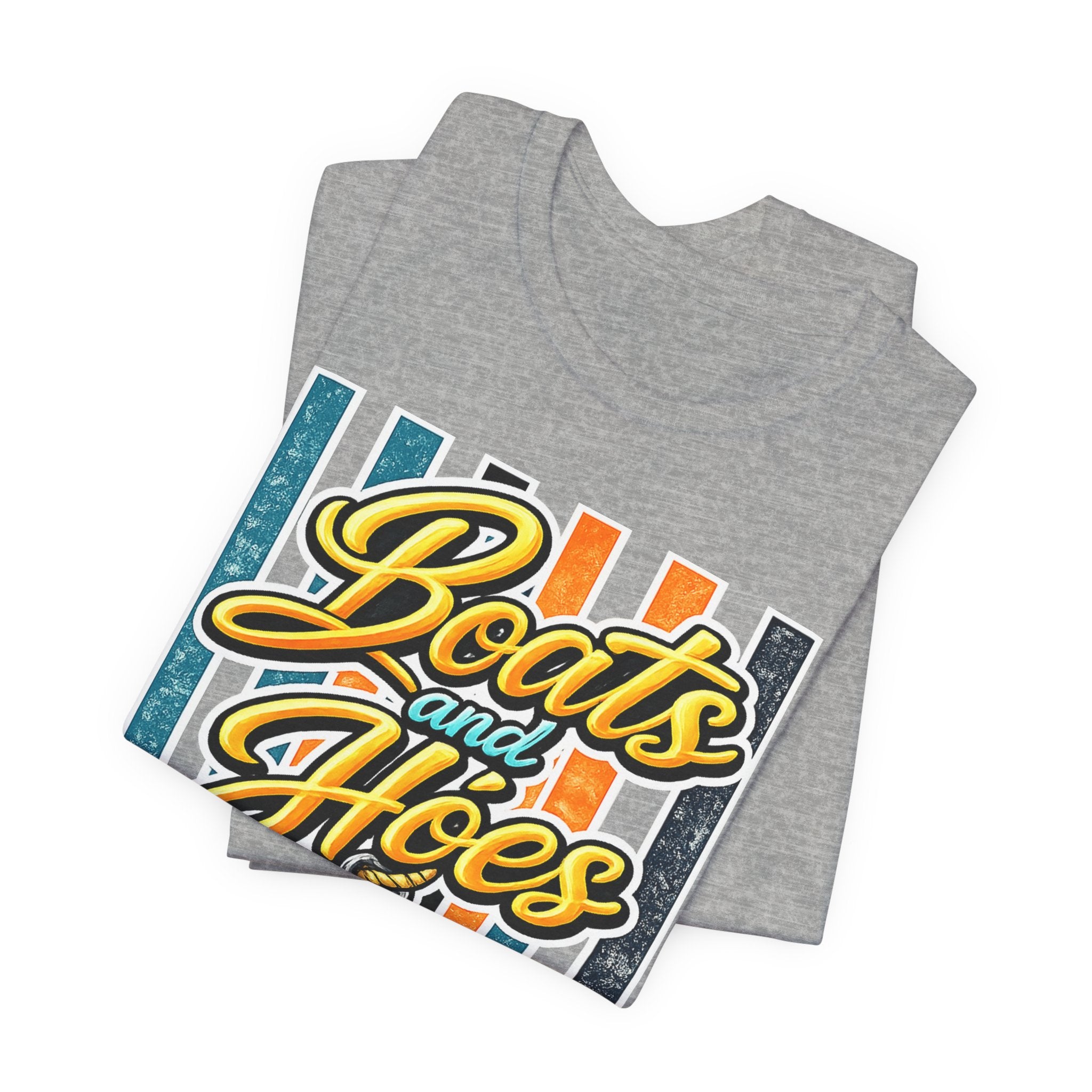 Boats and Hoes — Funny Women's Lake Graphic Tee