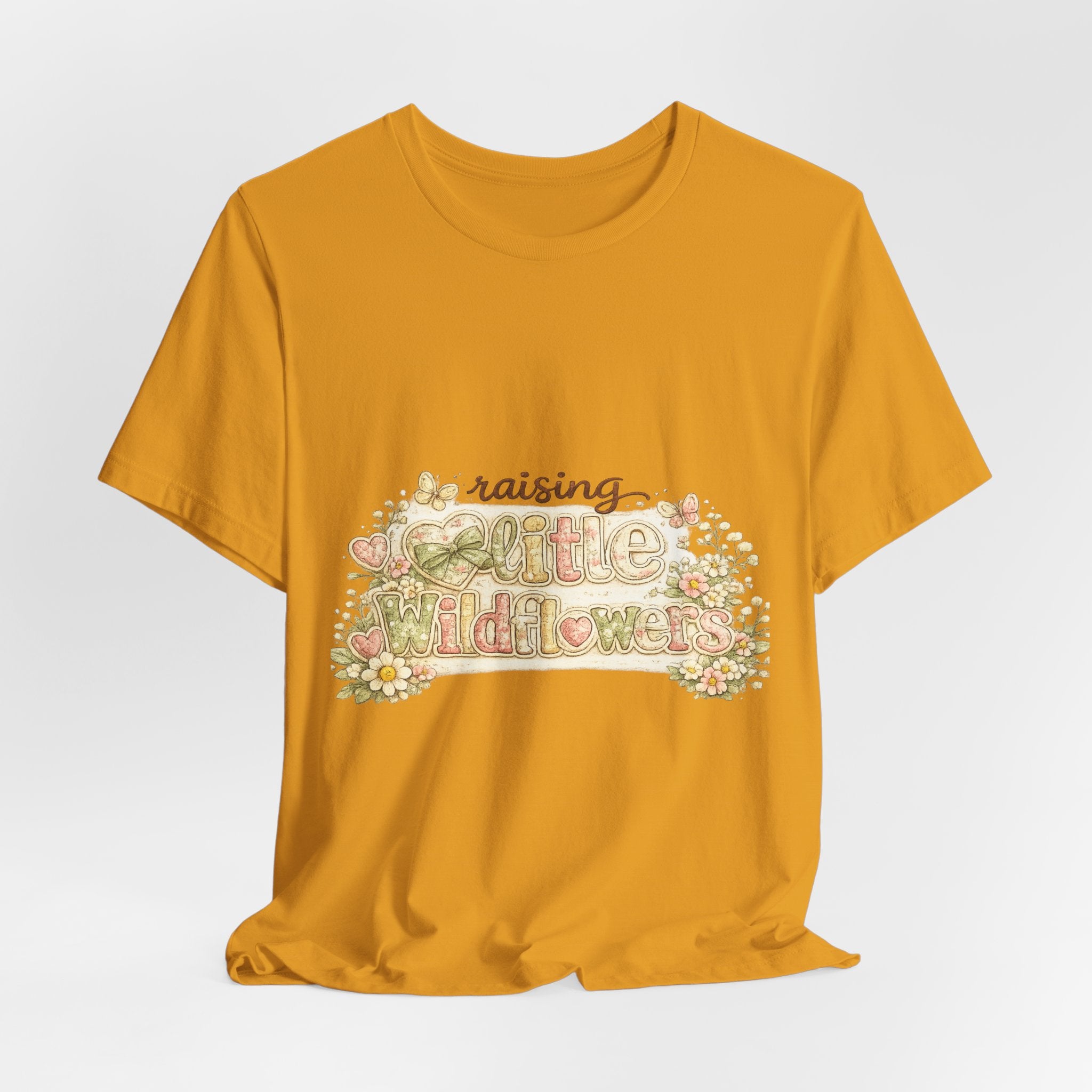 Raising Little Wildflowers — Cute Mom & Kids Graphic Tee