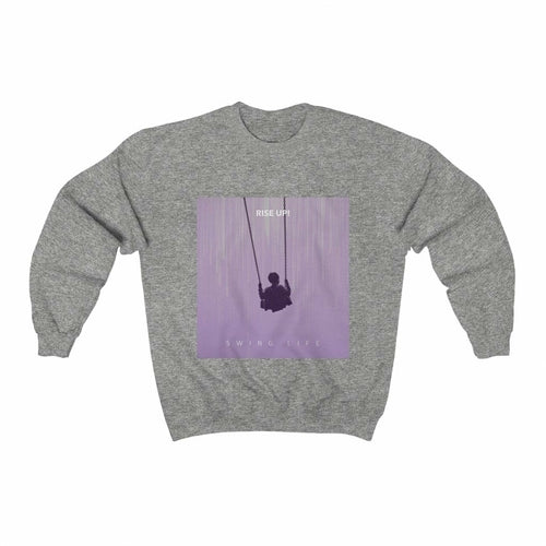 Womens Purple Logo Sweatshirt