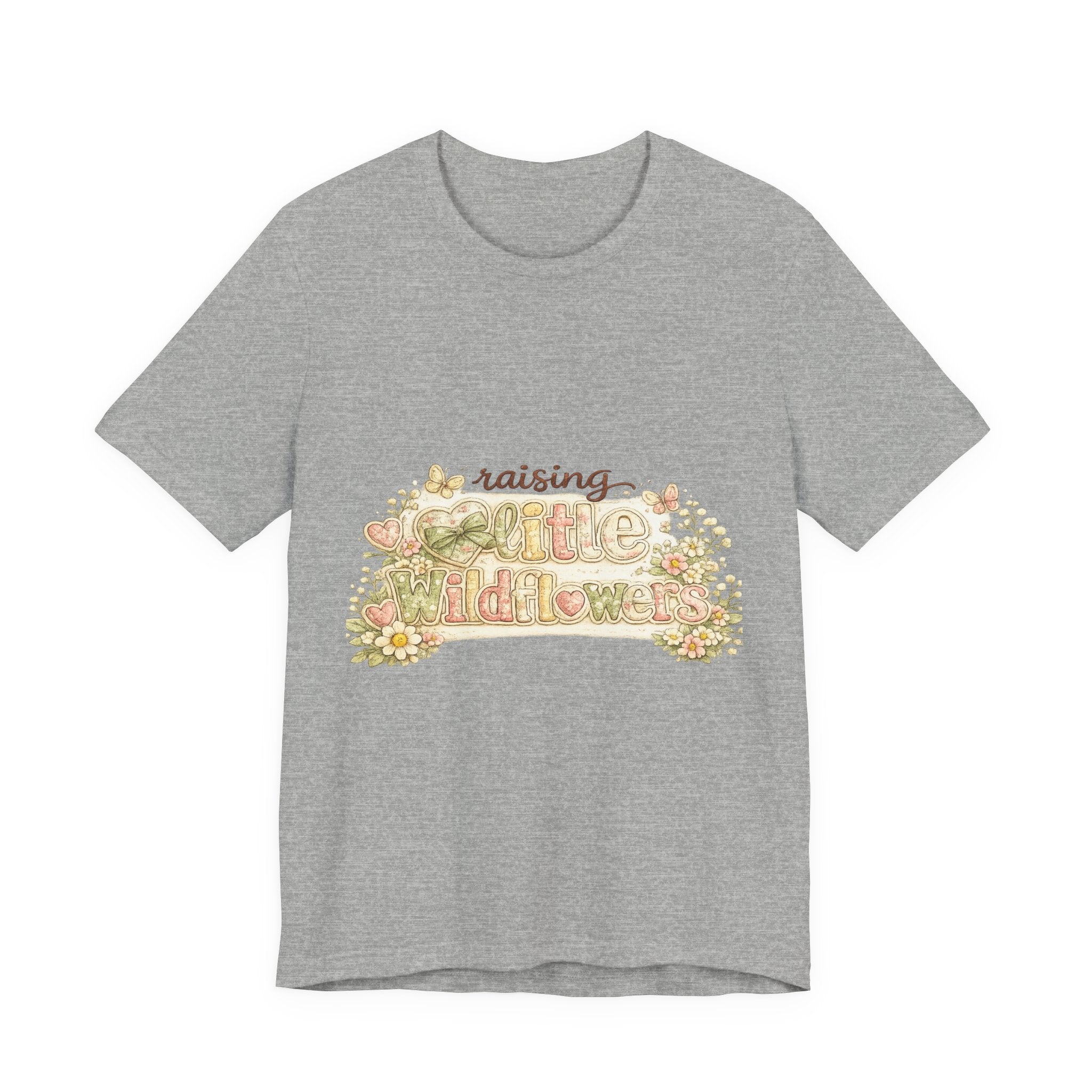 Raising Little Wildflowers — Cute Mom & Kids Graphic Tee