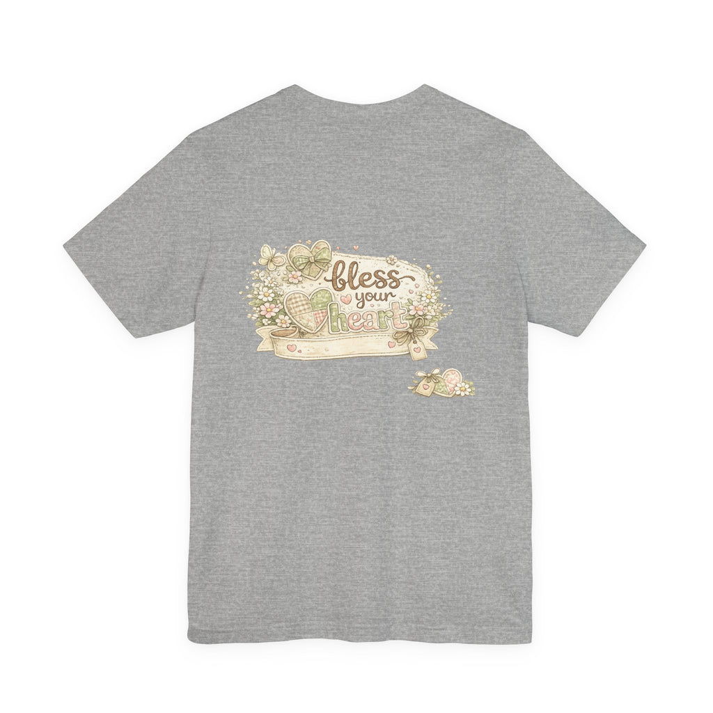 Oh Honey (Front) Bless Your Heart (Back) — Funny Southern Women's Tee