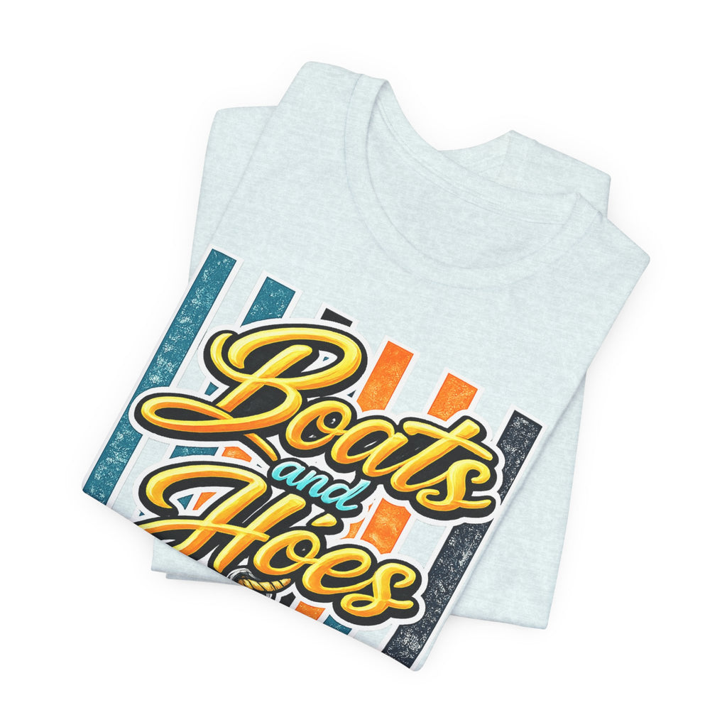 Boats and Hoes — Funny Women's Lake Graphic Tee