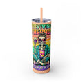 Skinny Tumbler - "Surviving Motherhood" 20oz Stainless Straw Cup