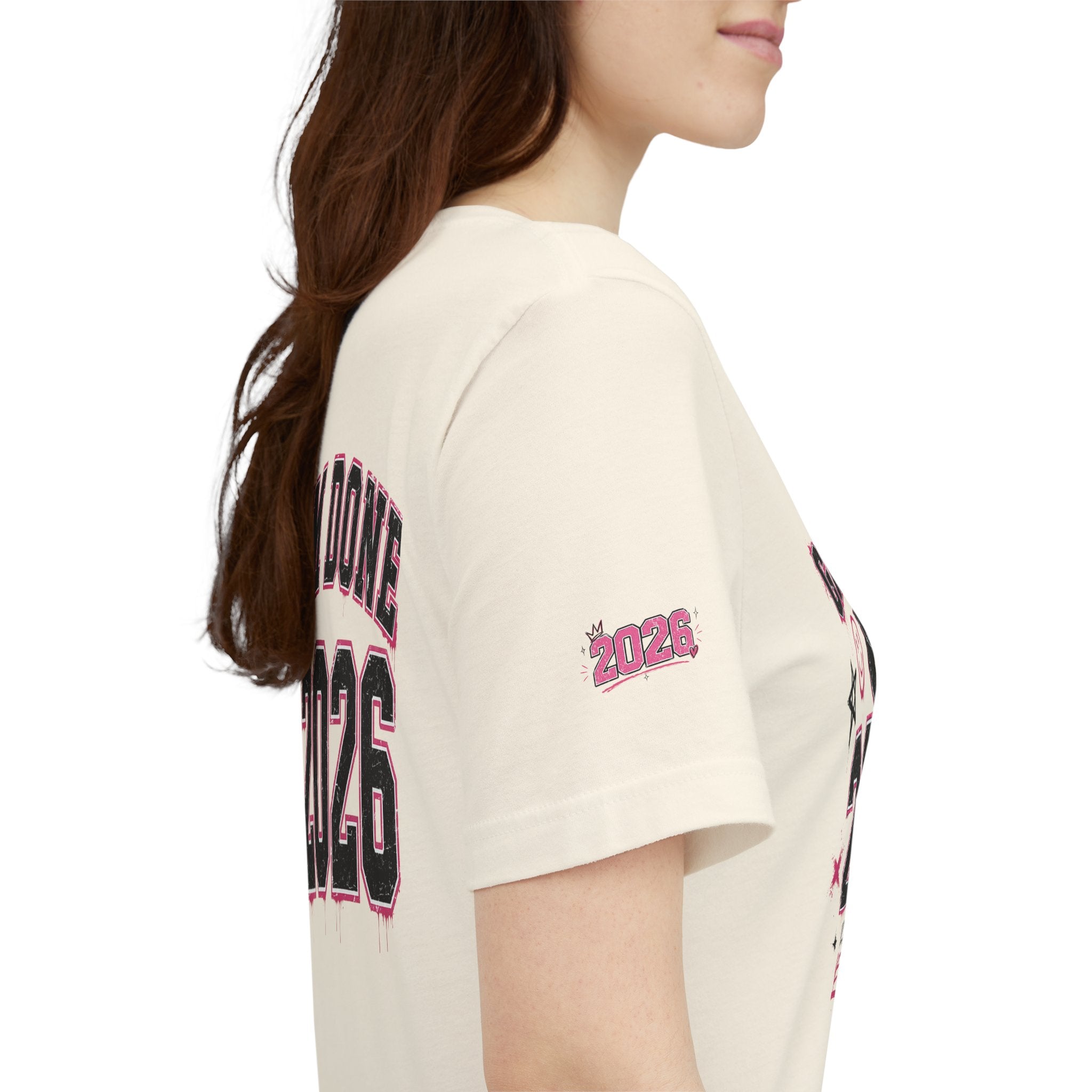 Class of 2026 Senior T-Shirt — “On Wednesdays We Wear Pink” So Fetch Graduation Tee