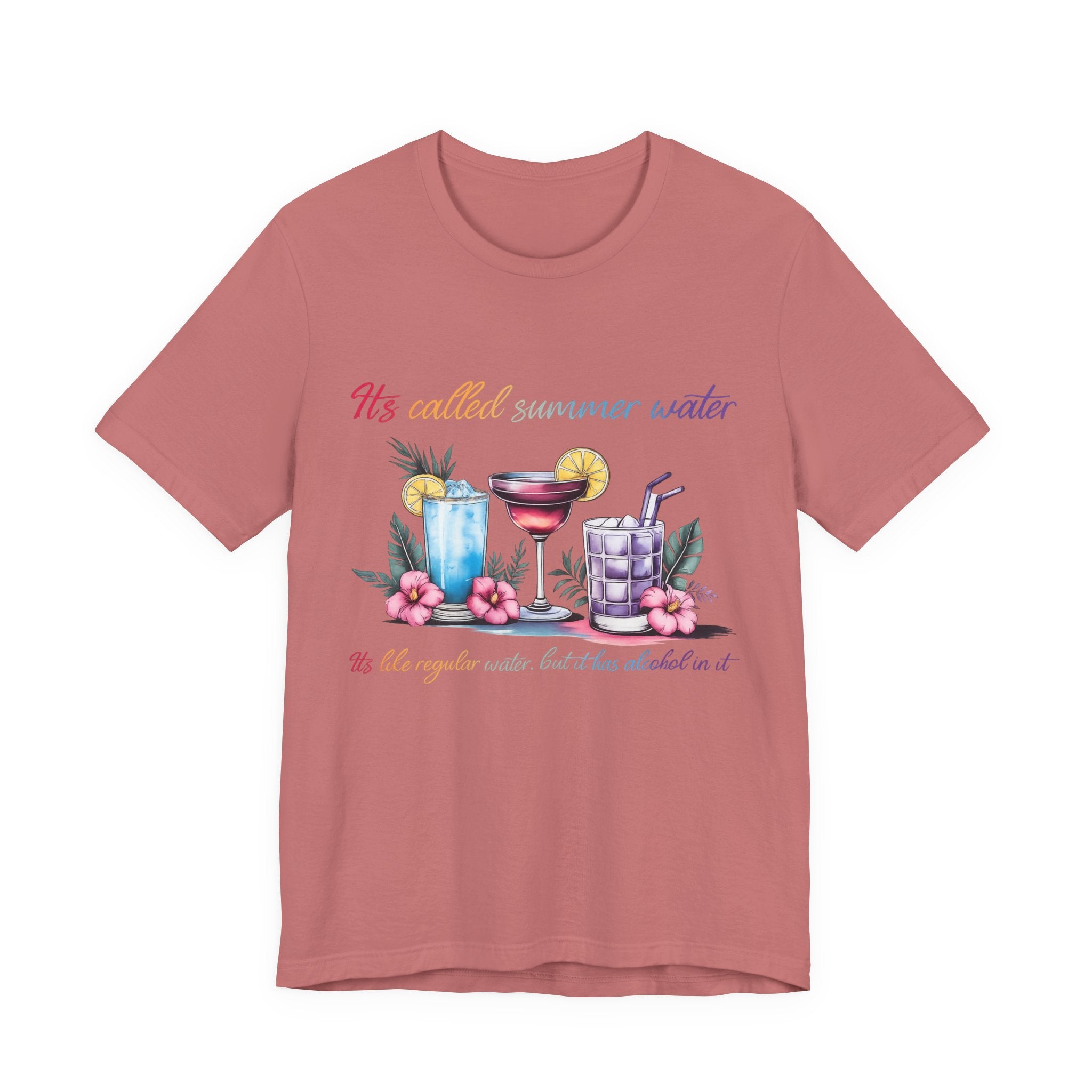 Summer Water — Funny Cocktail Women's Graphic Tee
