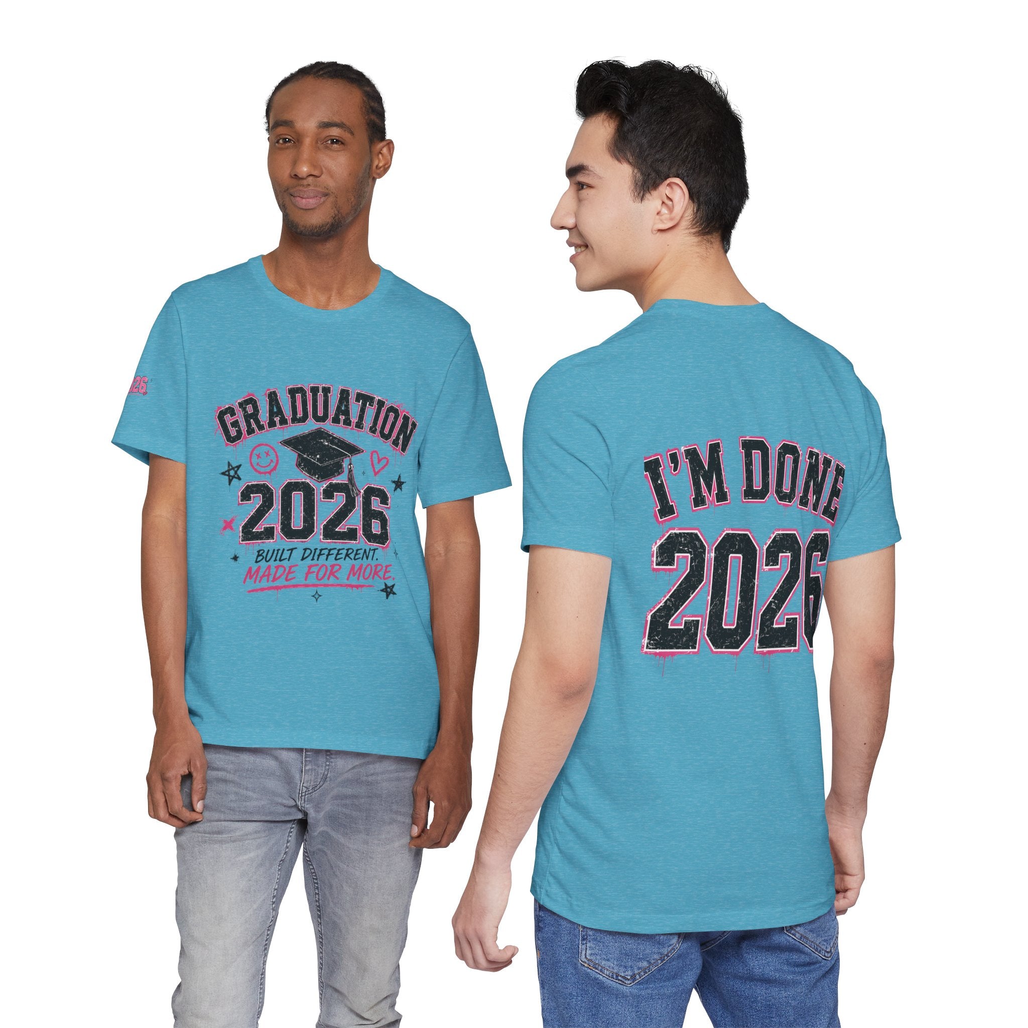 Class of 2026 Senior T-Shirt — “On Wednesdays We Wear Pink” So Fetch Graduation Tee