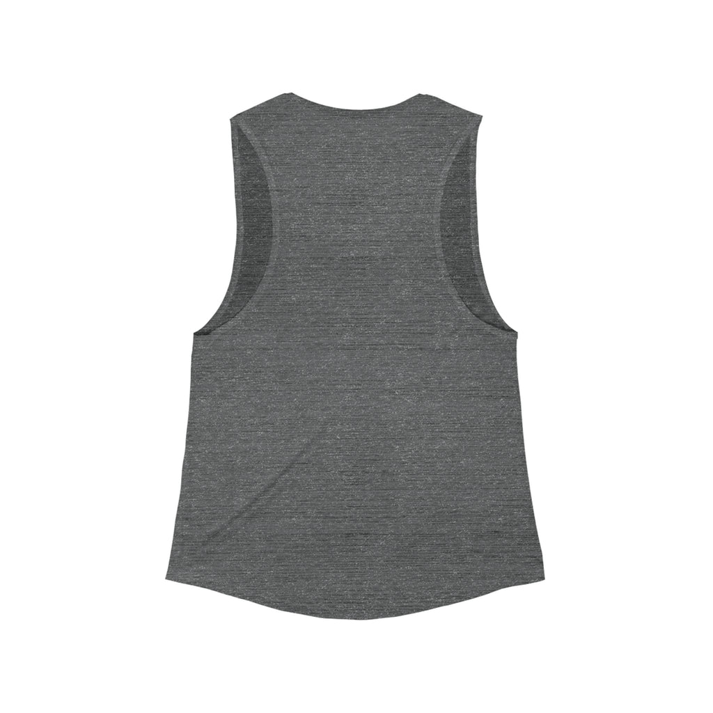 Mama No Drama Muscle Tank - Boho Retro Floral Mother's Day Tank Top