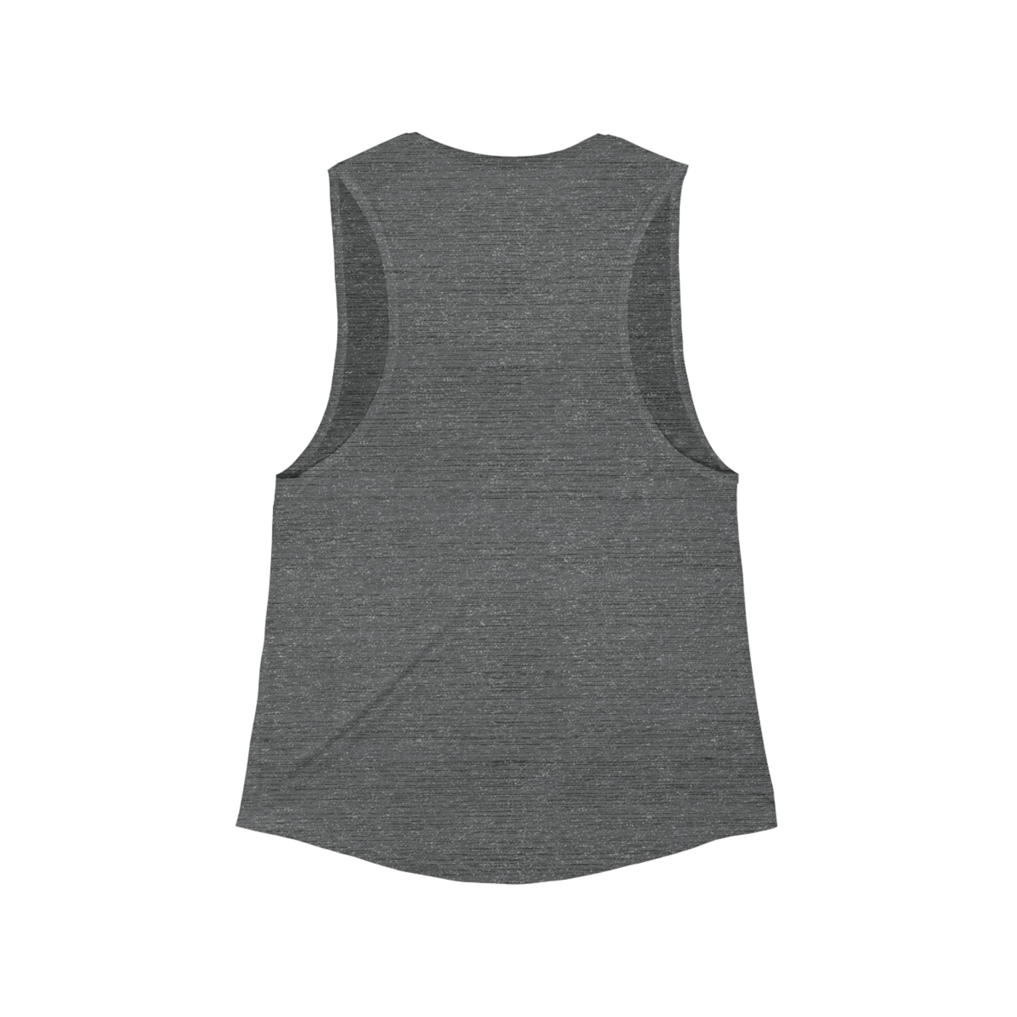 Mama No Drama Muscle Tank - Boho Retro Floral Mother's Day Tank Top
