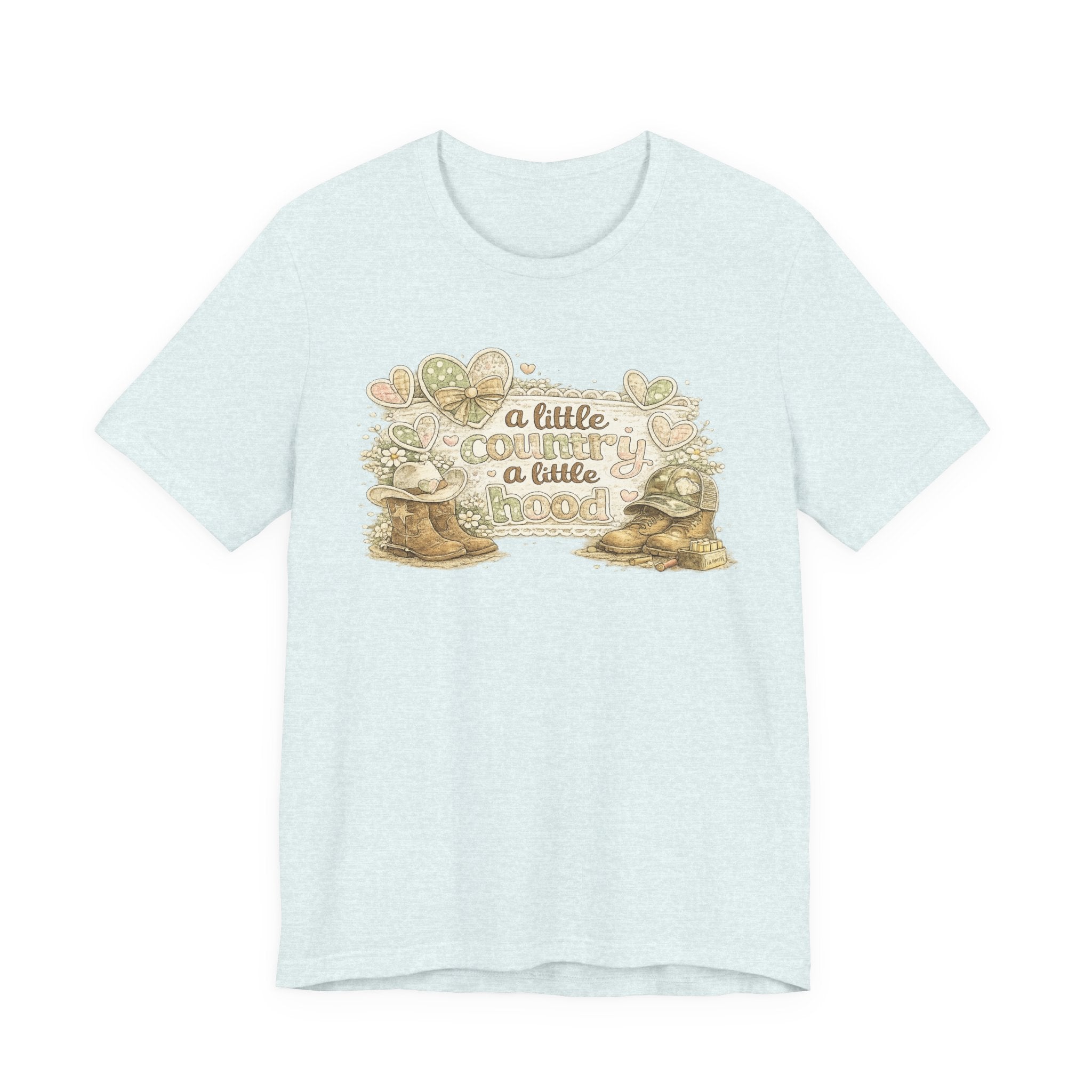 A Little Country A Little Hood — Funny Women's Graphic Tee