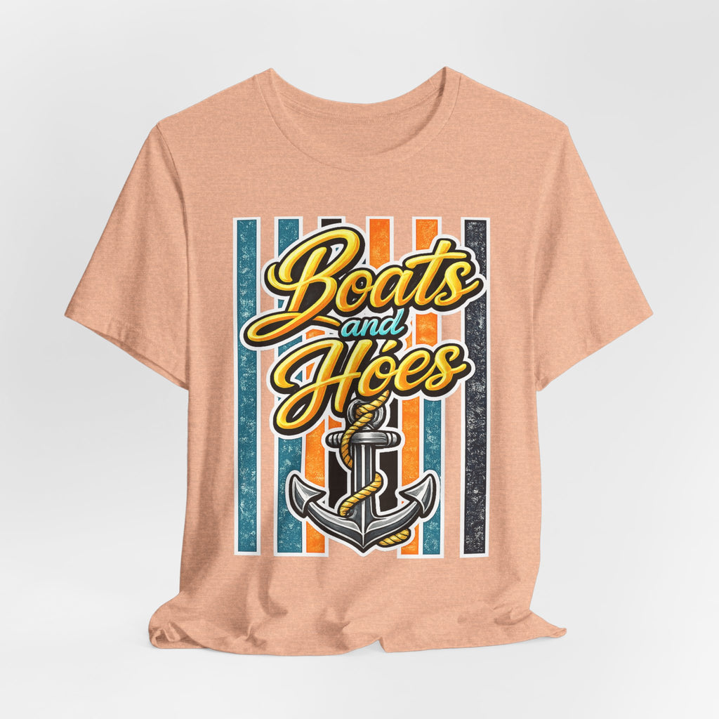 Boats and Hoes — Funny Women's Lake Graphic Tee