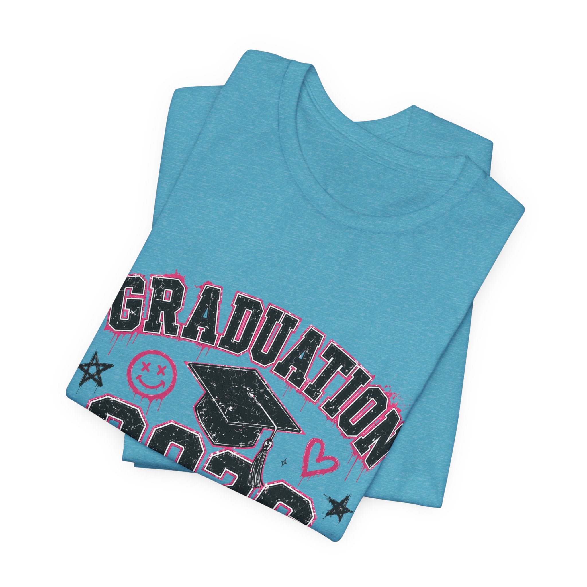 Class of 2026 Senior T-Shirt — “On Wednesdays We Wear Pink” So Fetch Graduation Tee