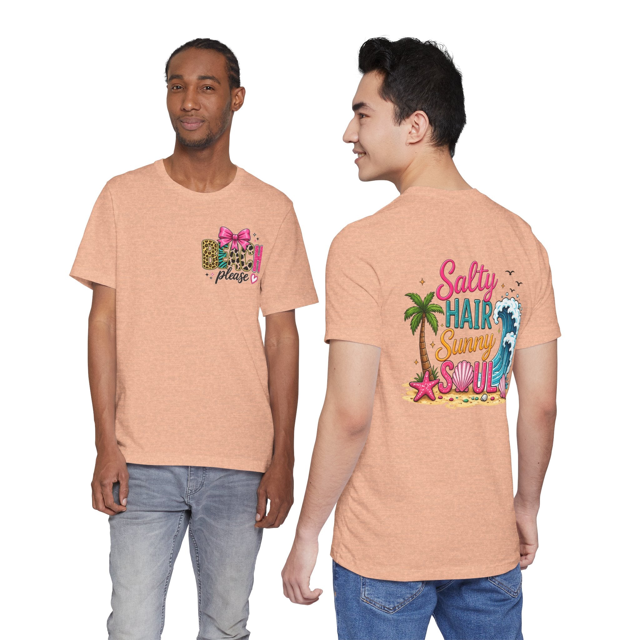 Beach Please — Salty Verse Funny Women's Graphic Tee