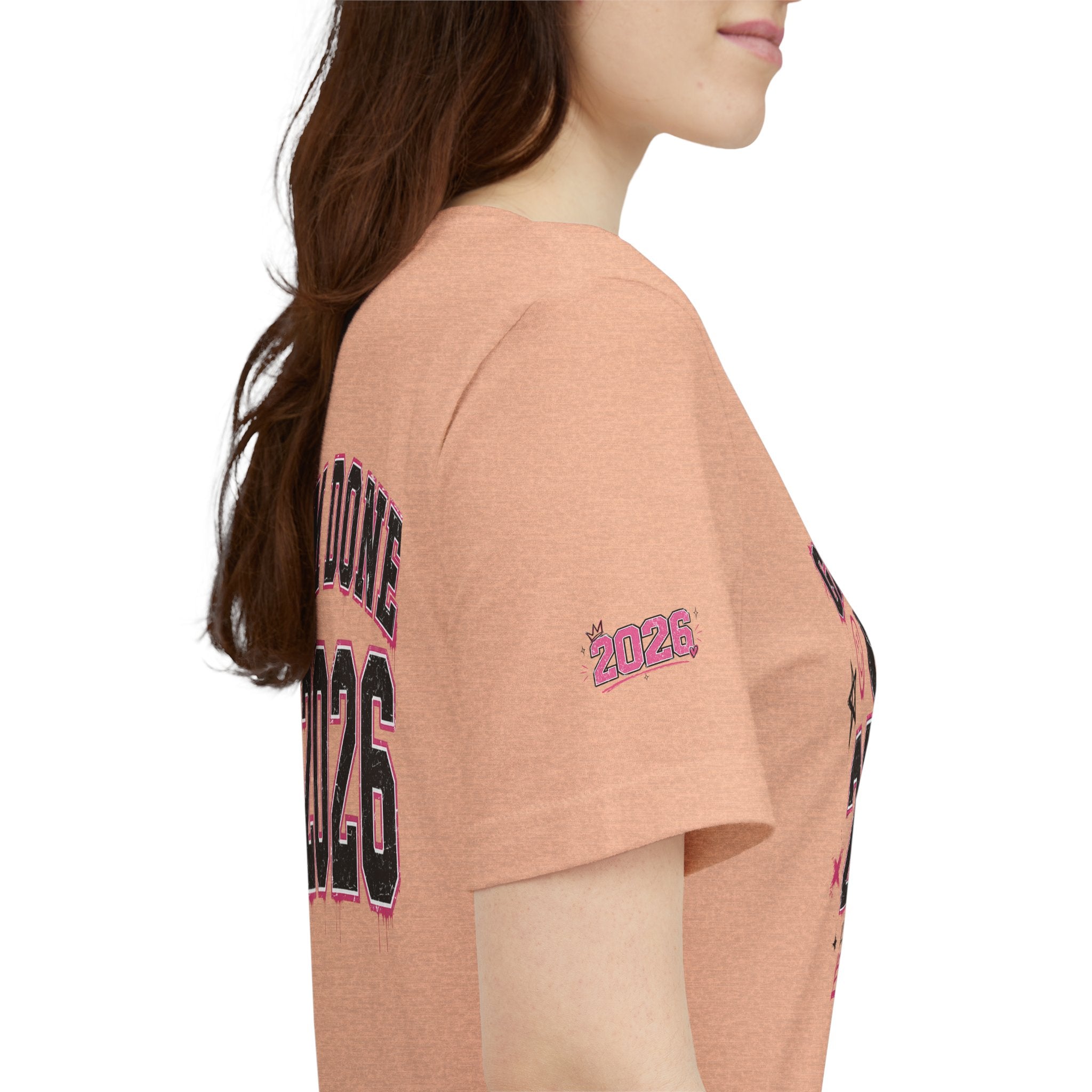 Class of 2026 Senior T-Shirt — “On Wednesdays We Wear Pink” So Fetch Graduation Tee