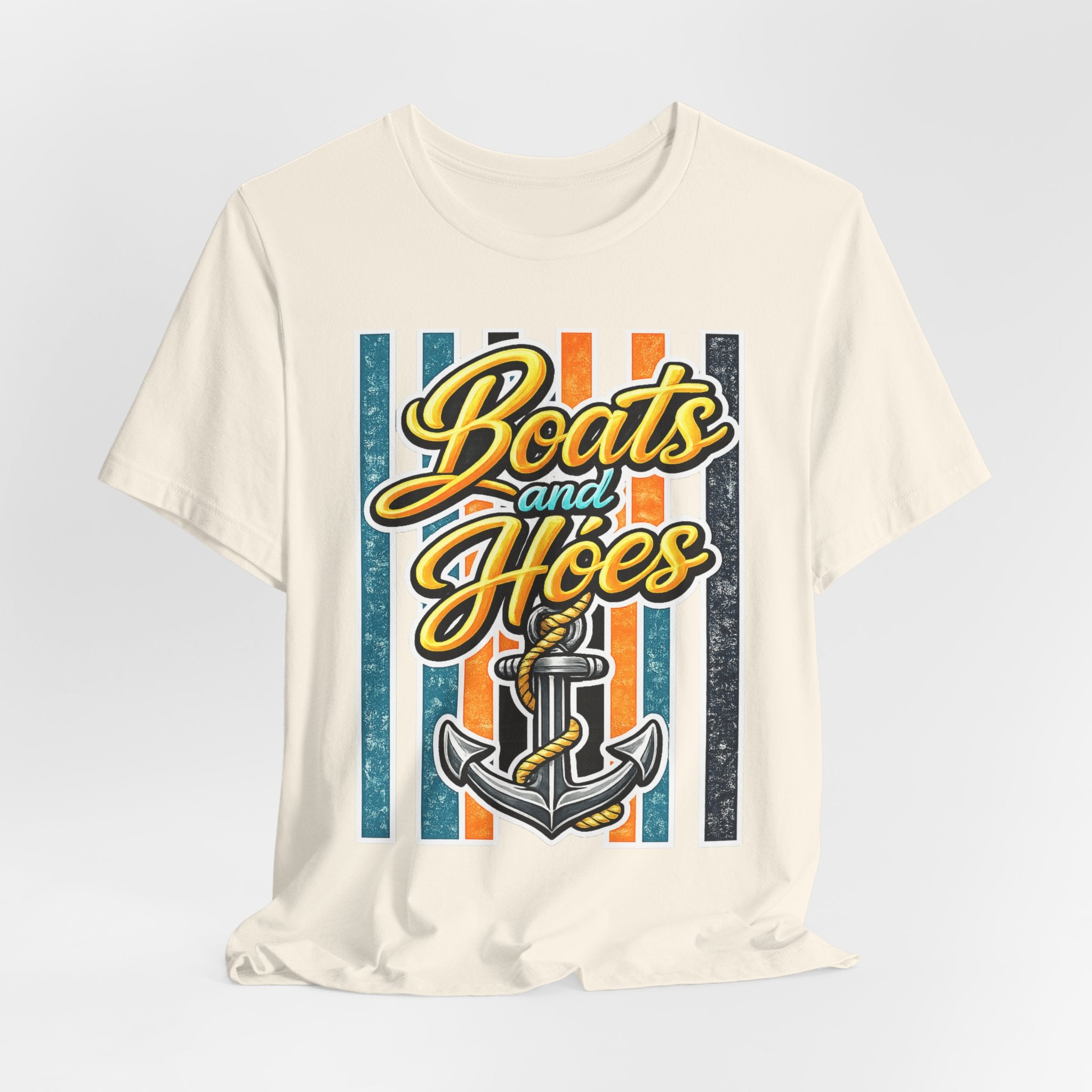 Boats and Hoes — Funny Women's Lake Graphic Tee