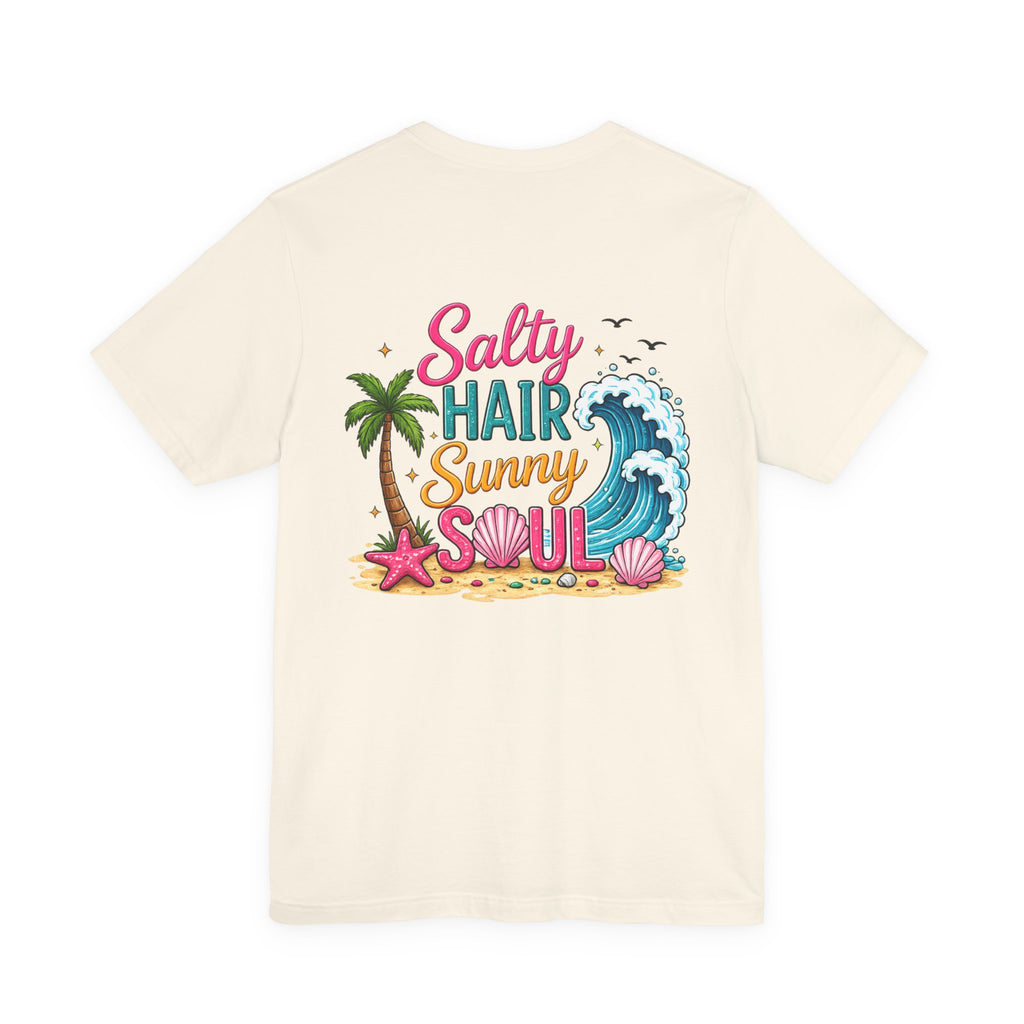 Beach Please — Salty Verse Funny Women's Graphic Tee