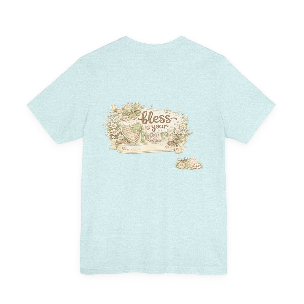 Oh Honey (Front) Bless Your Heart (Back) — Funny Southern Women's Tee