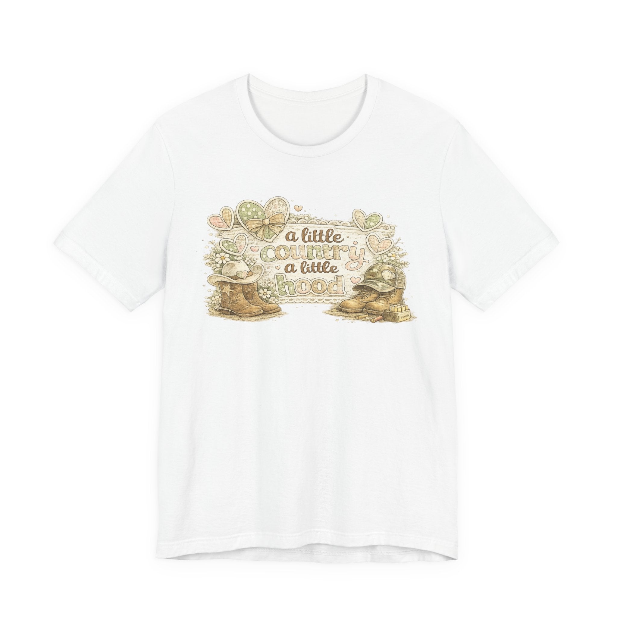 A Little Country A Little Hood — Funny Women's Graphic Tee