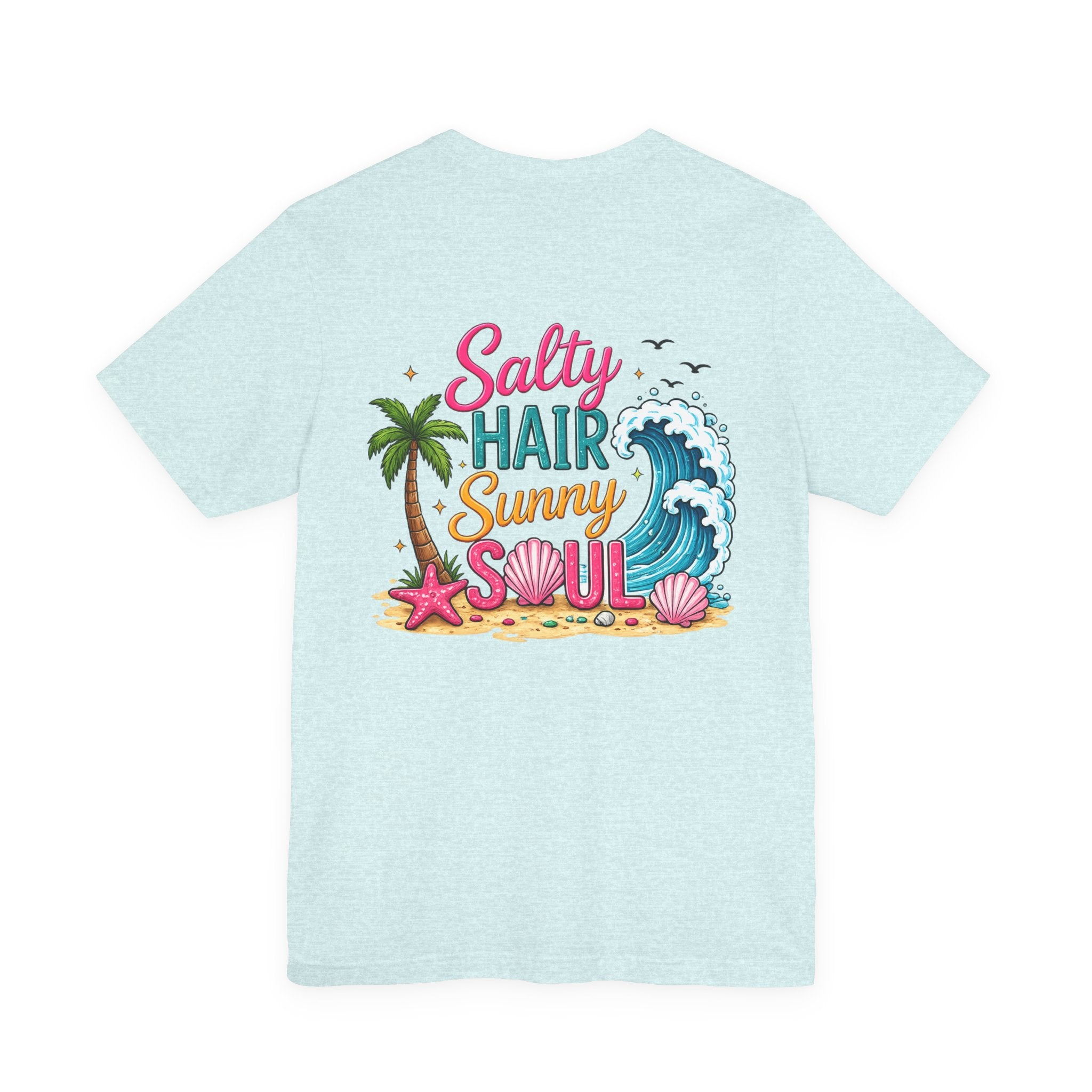 Beach Please — Salty Verse Funny Women's Graphic Tee