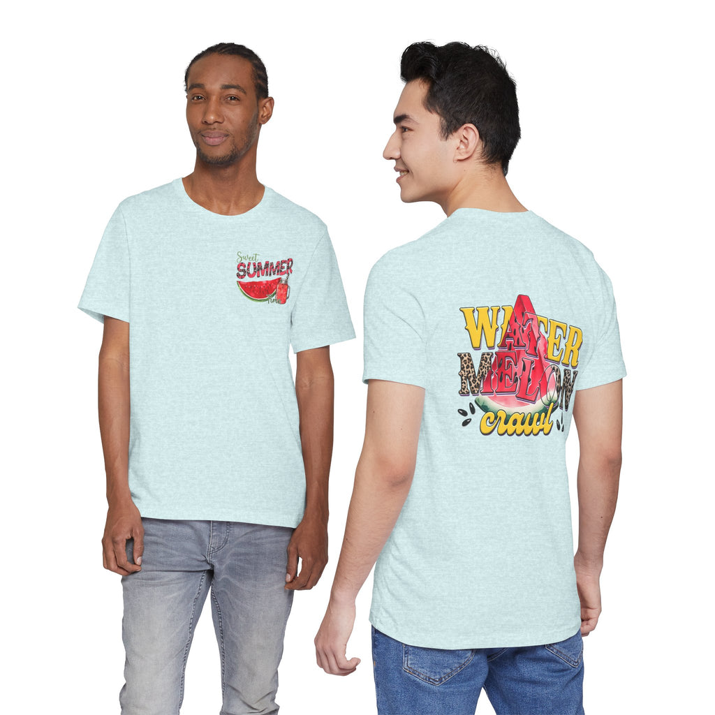 Sweet Summer Time Waterlemon Crawl — Funny Summer Women's Graphic Tee