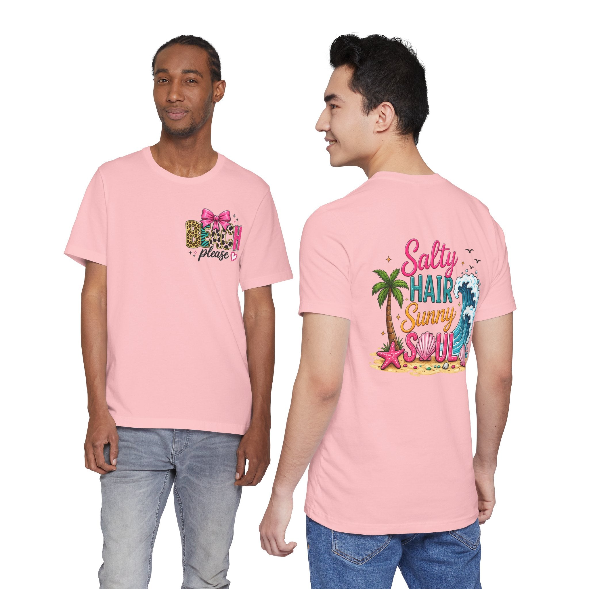 Beach Please — Salty Verse Funny Women's Graphic Tee