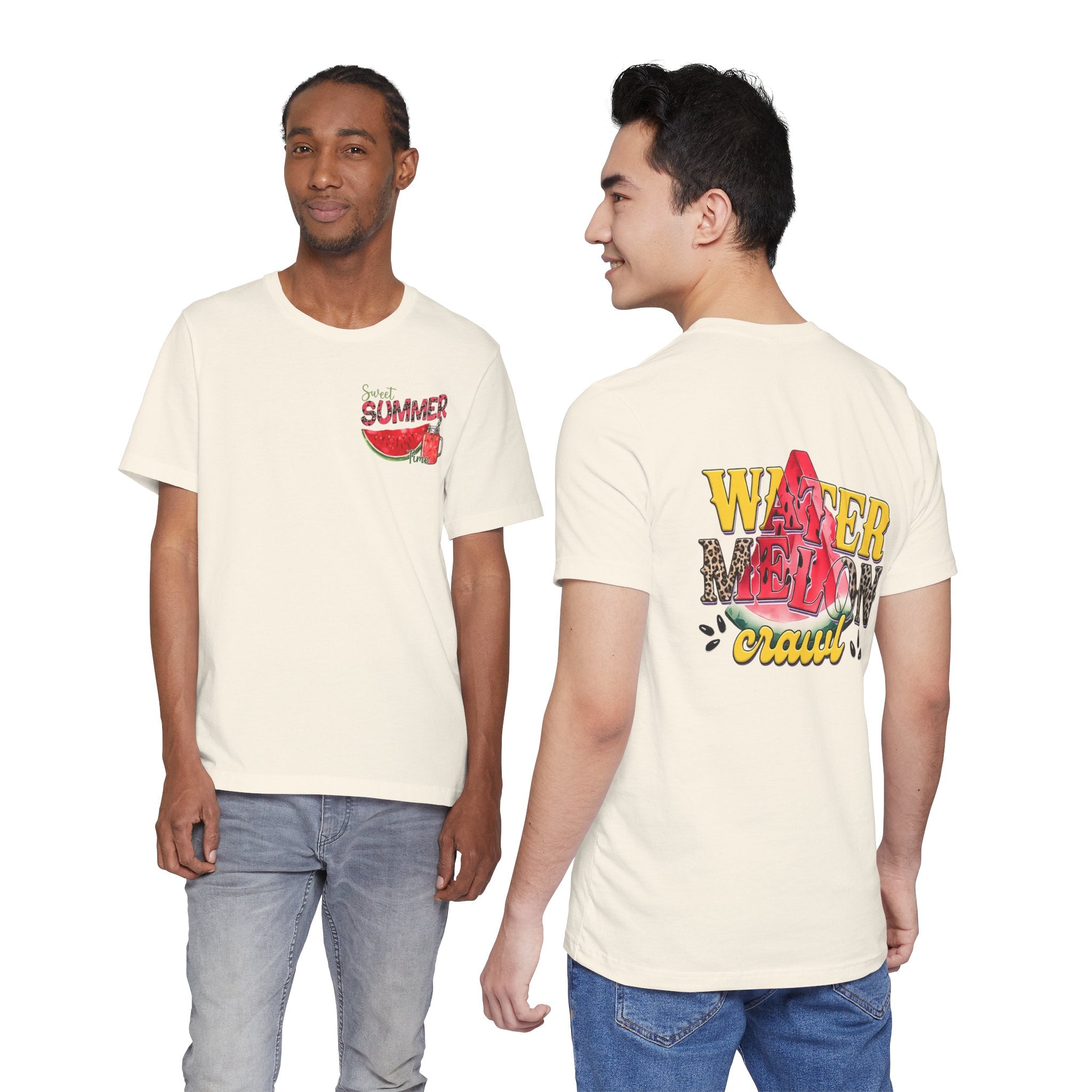 Sweet Summer Time Waterlemon Crawl — Funny Summer Women's Graphic Tee
