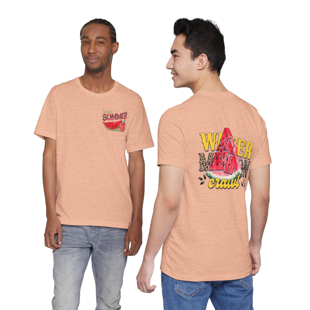 Sweet Summer Time Waterlemon Crawl — Funny Summer Women's Graphic Tee