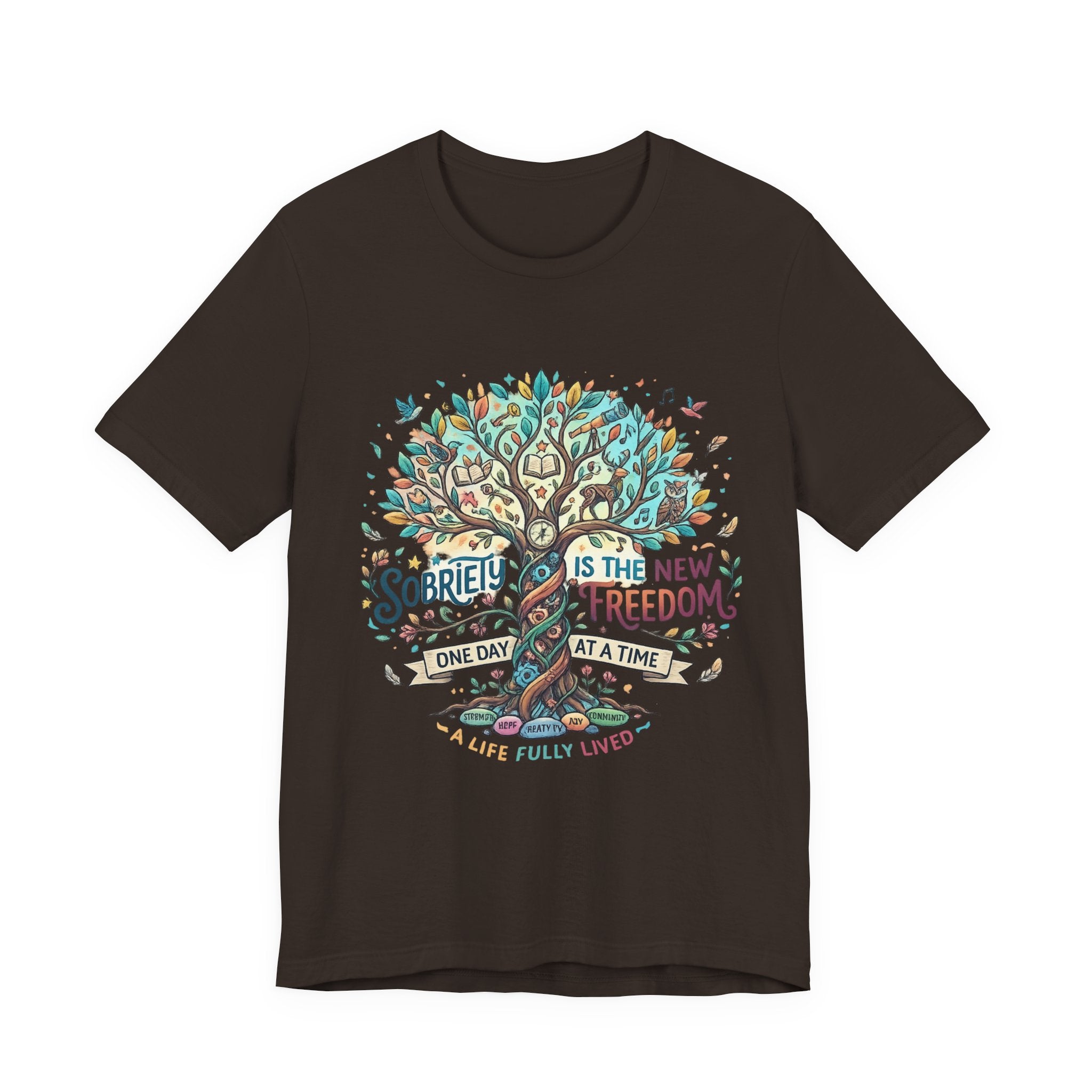 Sobriety Is the New Freedom — Inspirational Women's Graphic Tee
