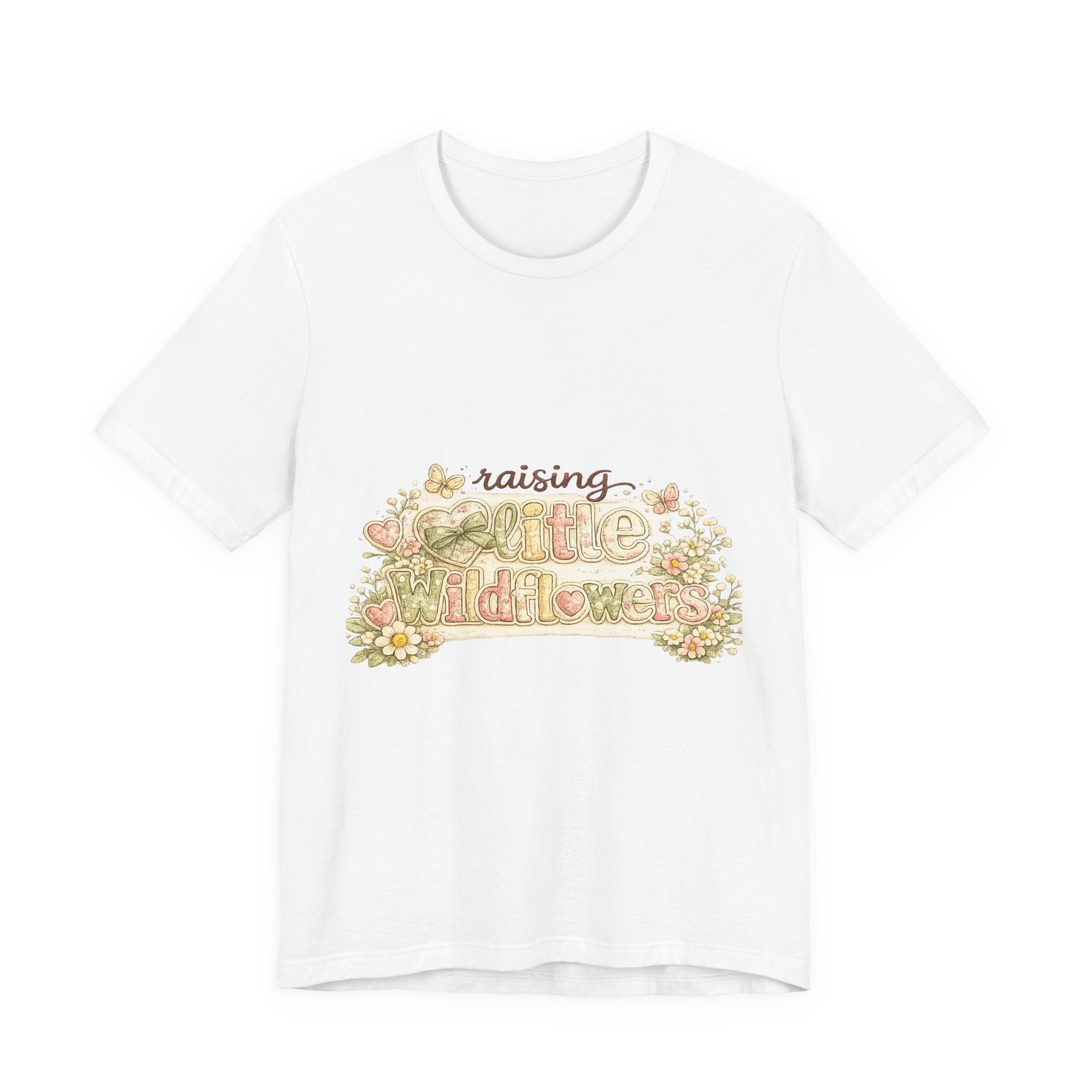 Raising Little Wildflowers — Cute Mom & Kids Graphic Tee