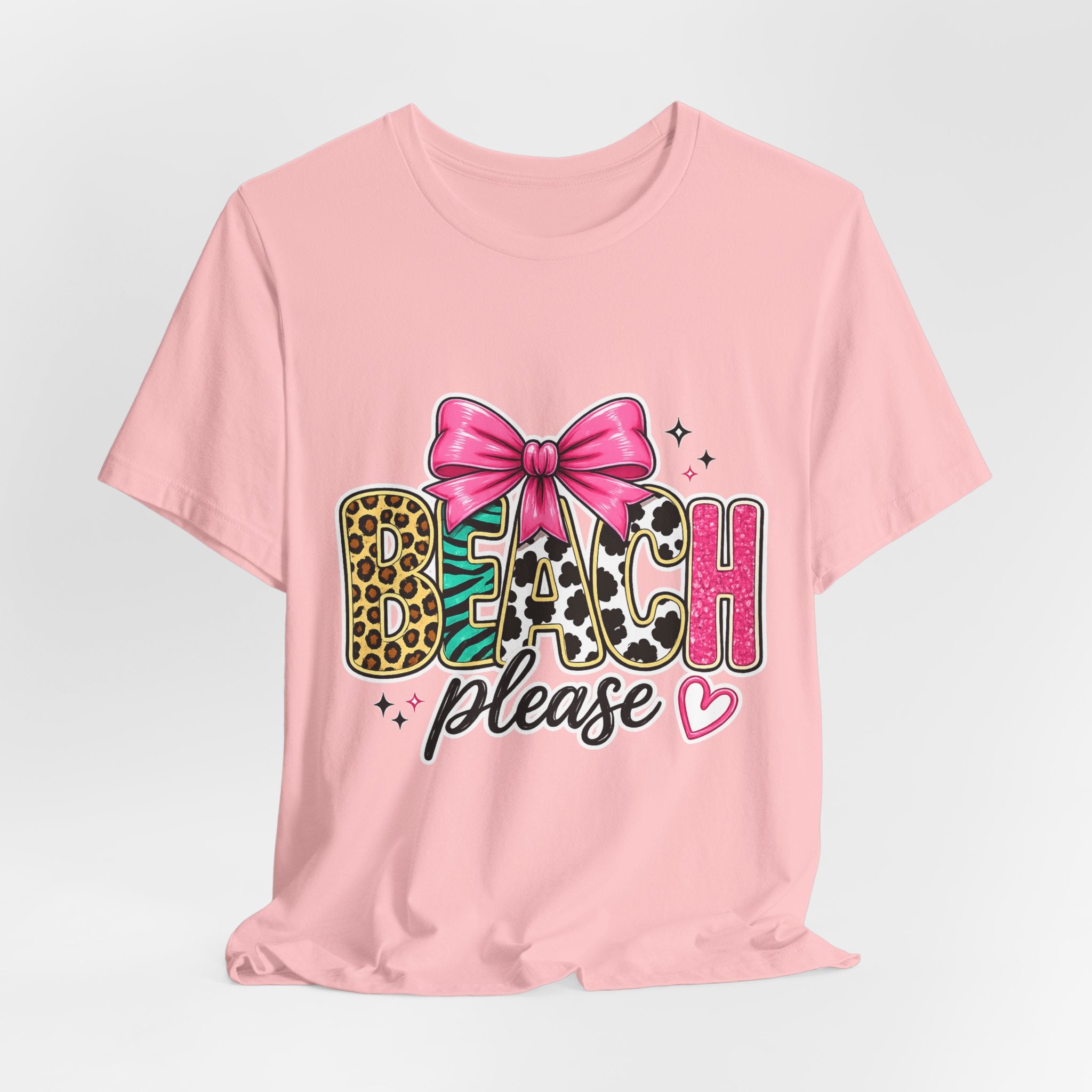 Beach Please — Funny Women's Beach Graphic Tee