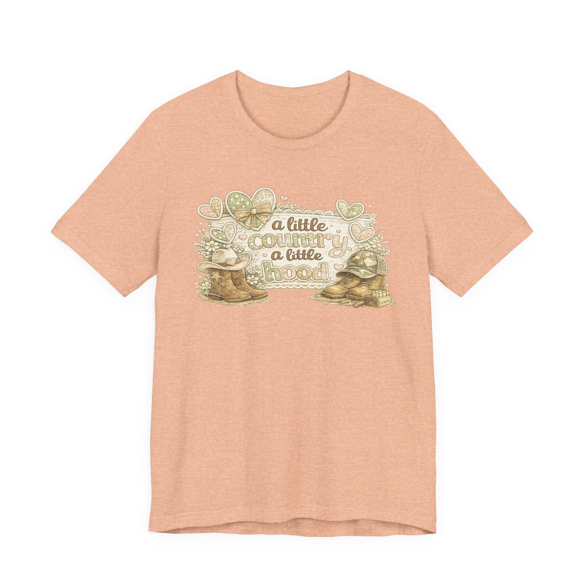 A Little Country A Little Hood — Funny Women's Graphic Tee