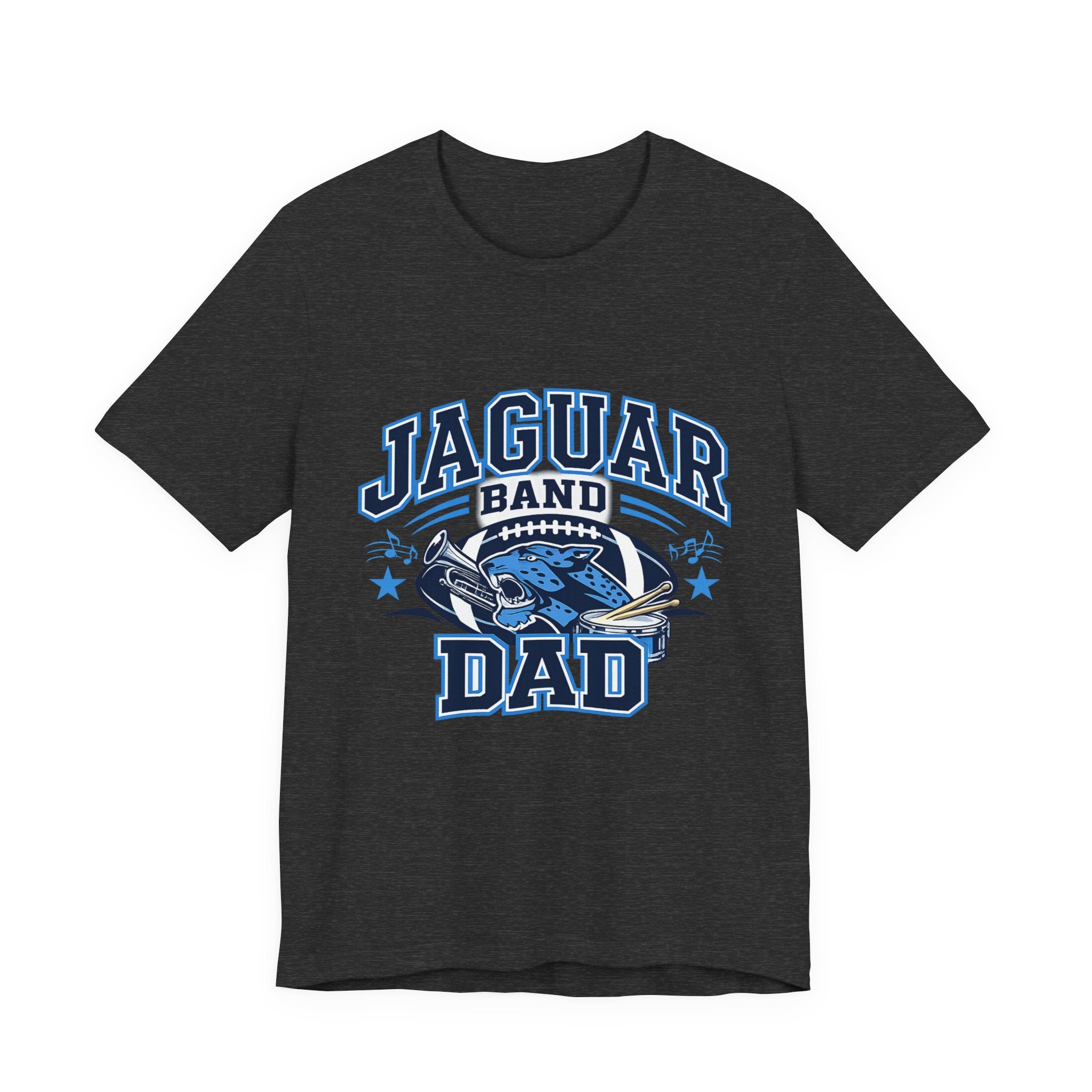 Jaguar Band Dad — Proud School Band Parent Graphic Tee