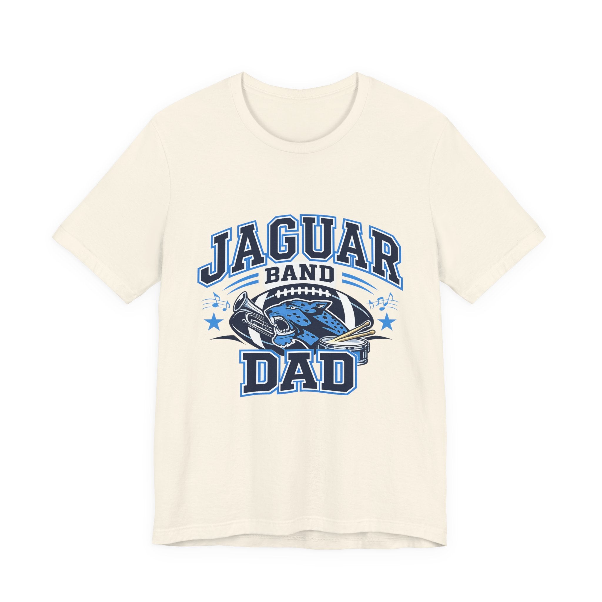 Jaguar Band Dad — Proud School Band Parent Graphic Tee