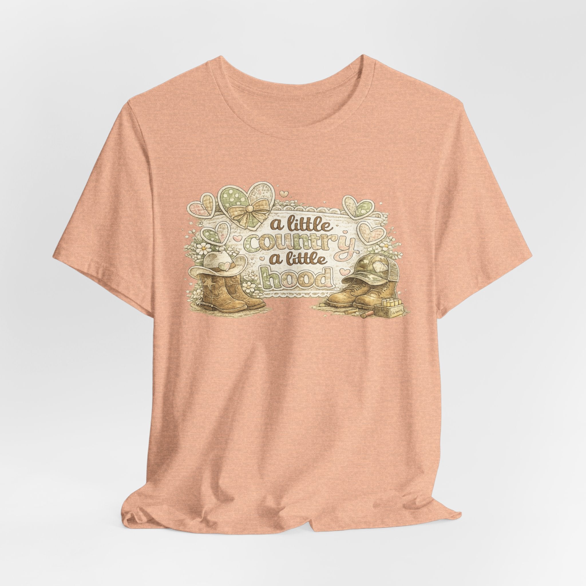 A Little Country A Little Hood — Funny Women's Graphic Tee