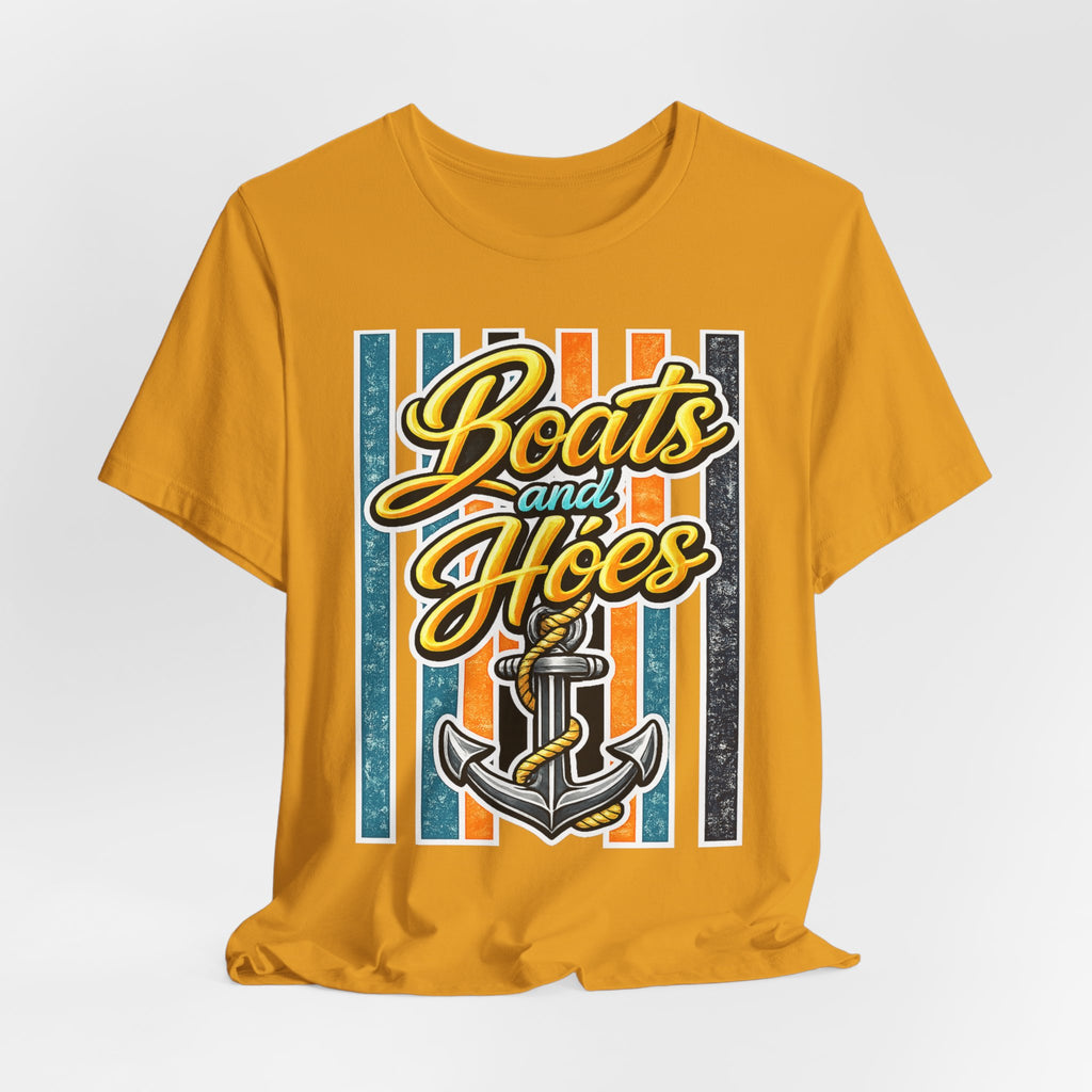 Boats and Hoes — Funny Women's Lake Graphic Tee