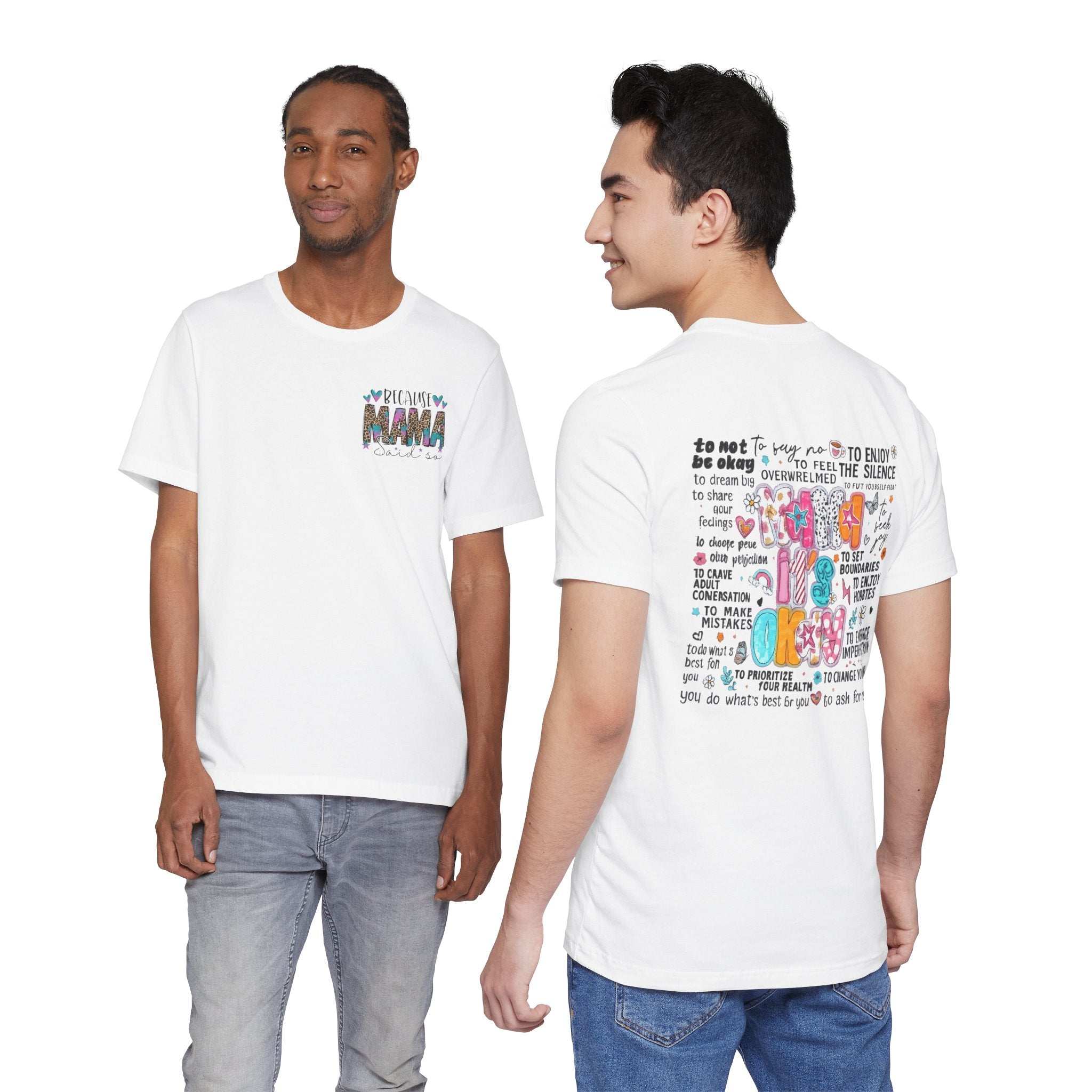 Mama Said — Funny Front & Back Women's Graphic Tee