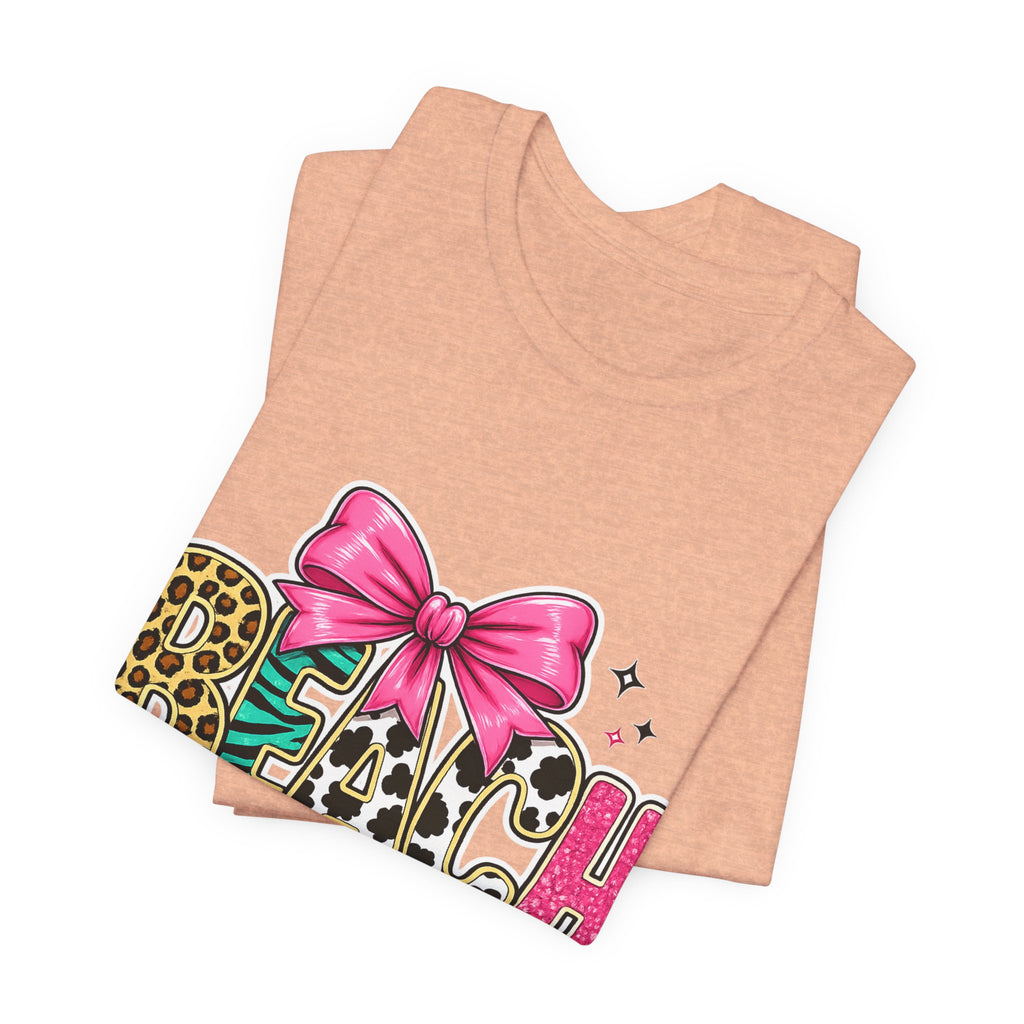 Beach Please — Funny Women's Beach Graphic Tee