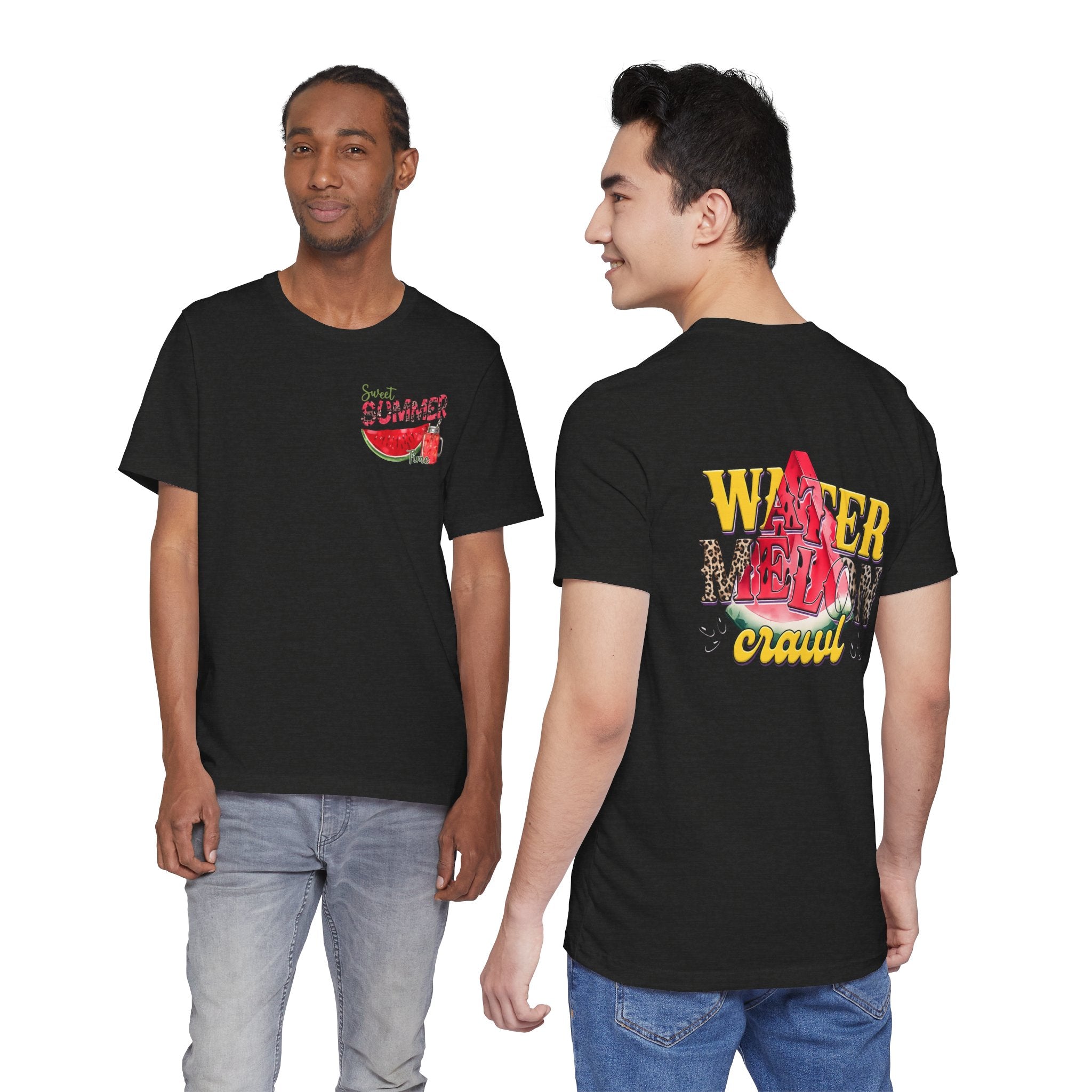 Sweet Summer Time Waterlemon Crawl — Funny Summer Women's Graphic Tee