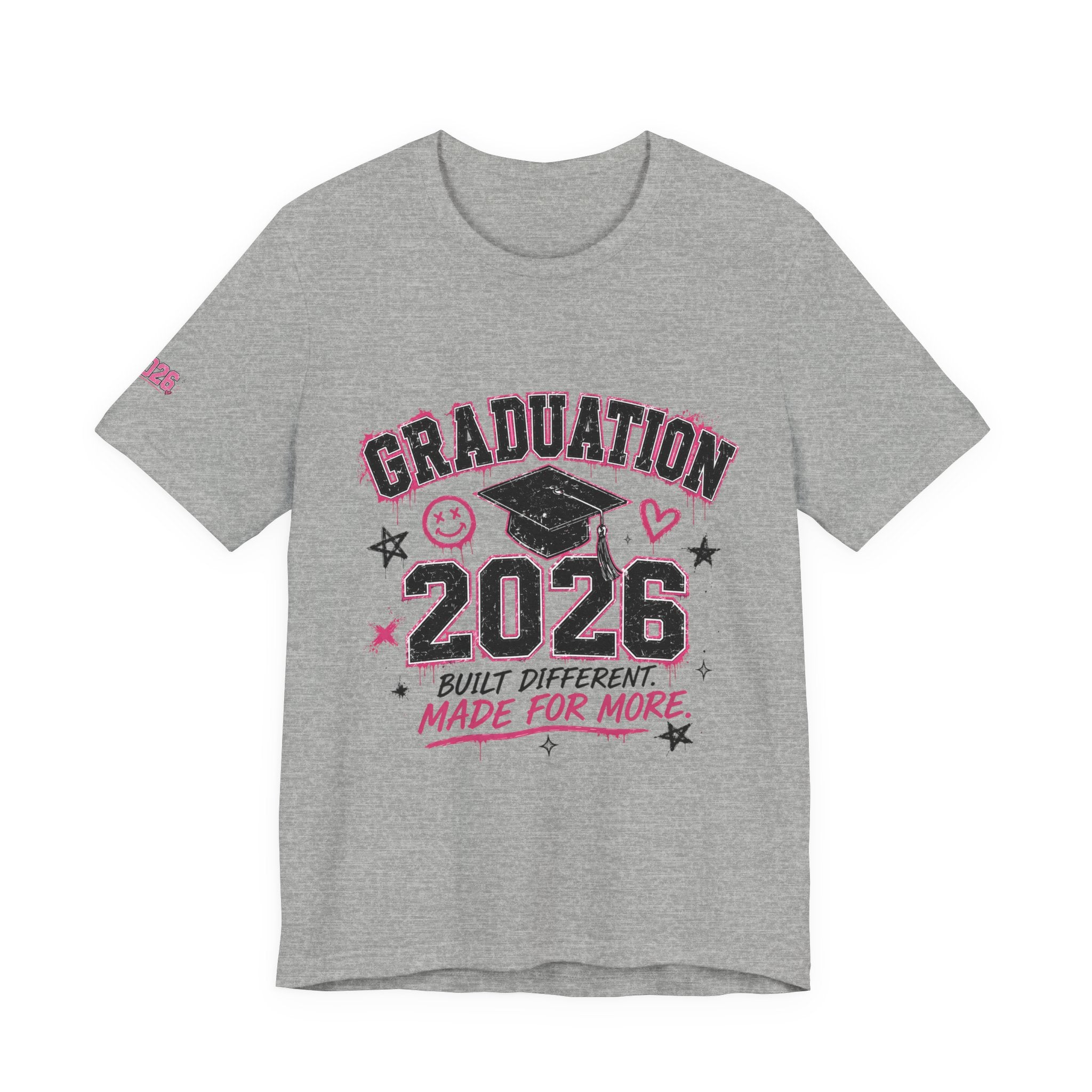 Class of 2026 Senior T-Shirt — “On Wednesdays We Wear Pink” So Fetch Graduation Tee