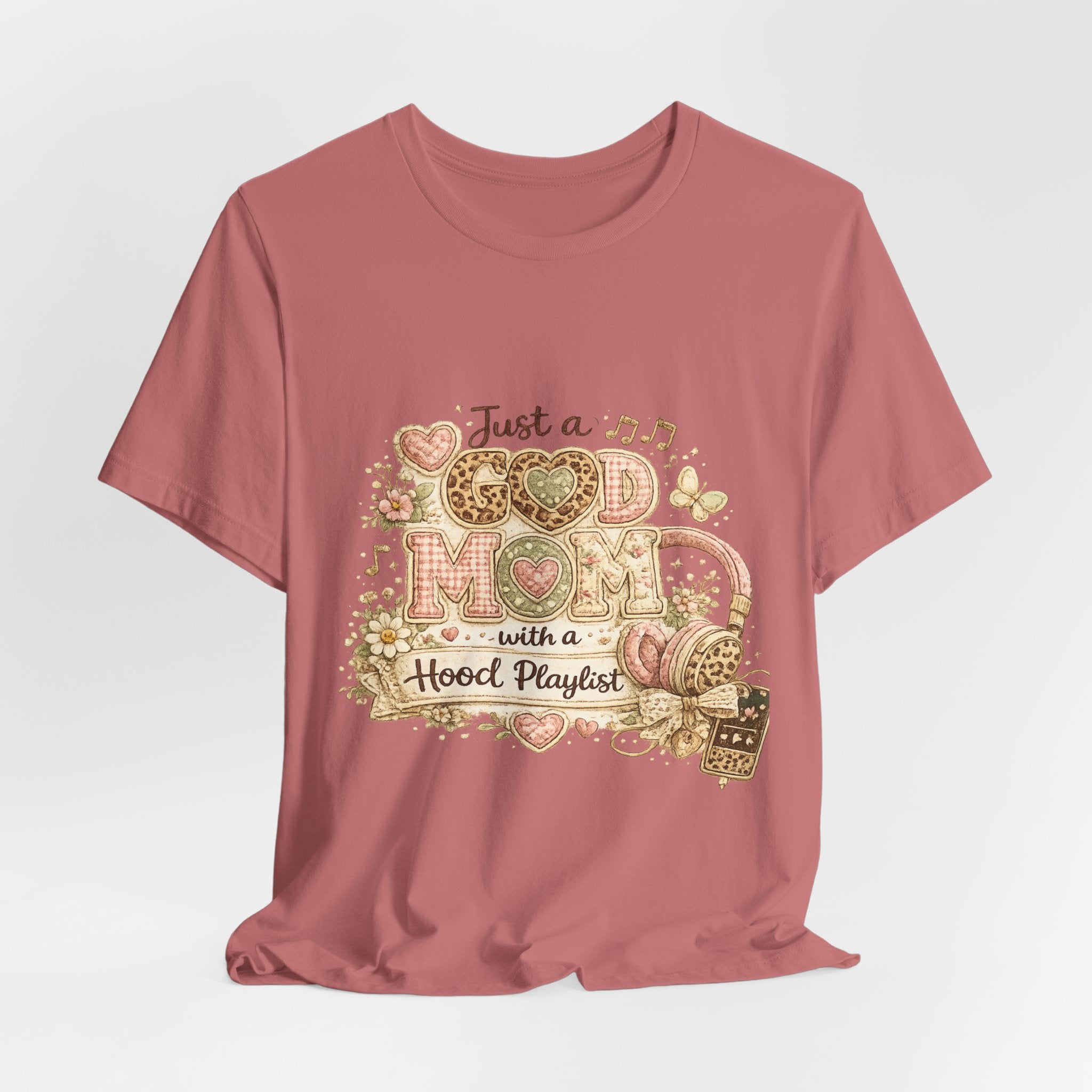 Just a Good Mom with a Hood Playlist — Funny Women's Mom Tee