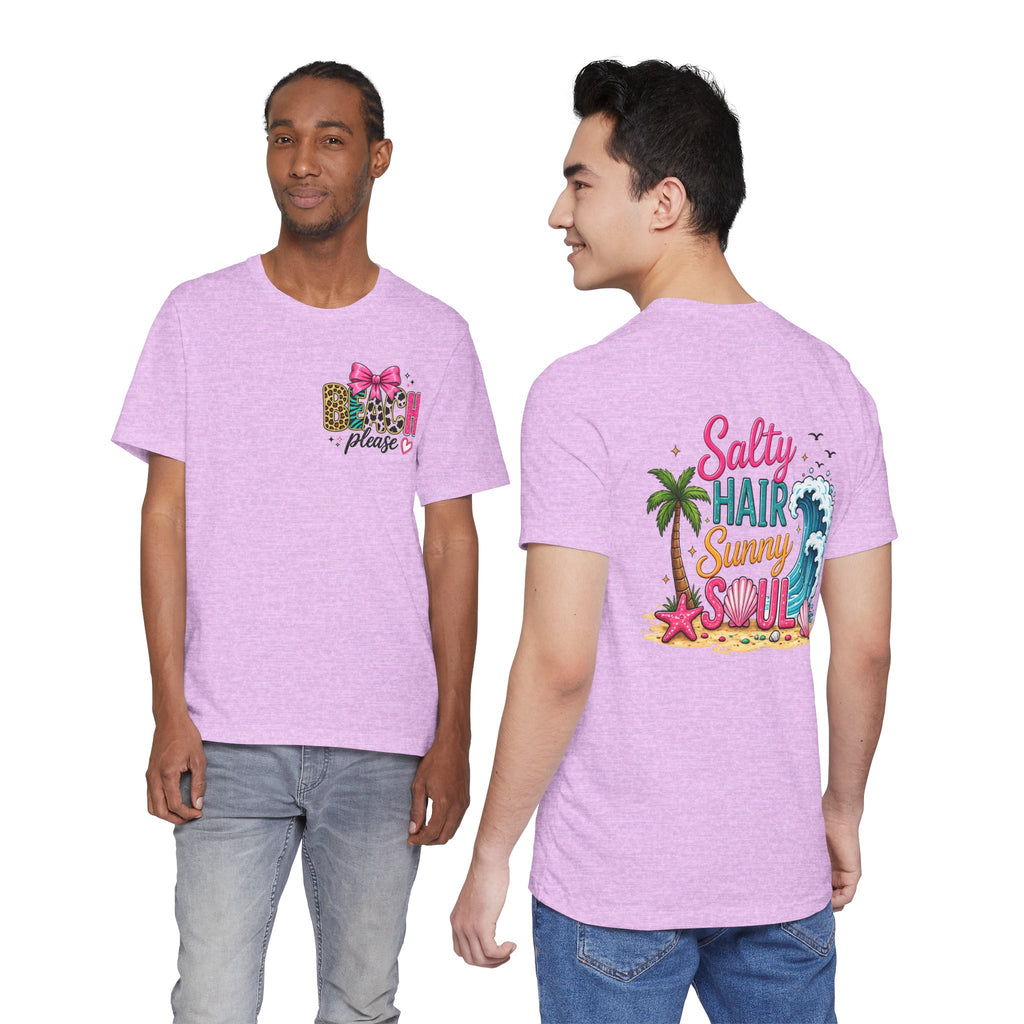 Beach Please — Salty Verse Funny Women's Graphic Tee