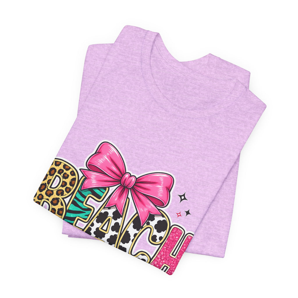 Beach Please — Funny Women's Beach Graphic Tee