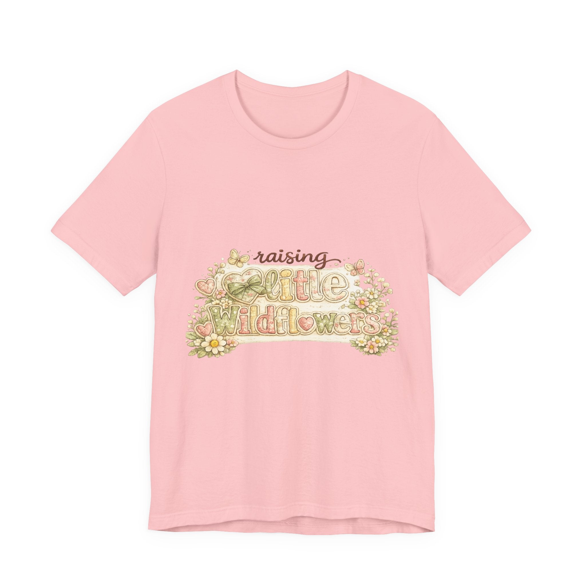 Raising Little Wildflowers — Cute Mom & Kids Graphic Tee